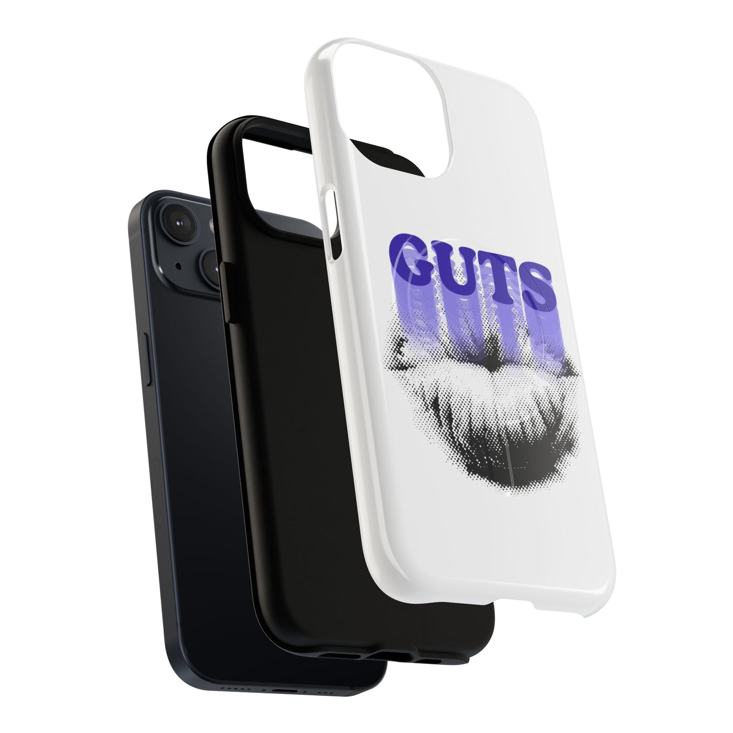 Guts Drip Effect Halftone Tough Magnetic phone case
