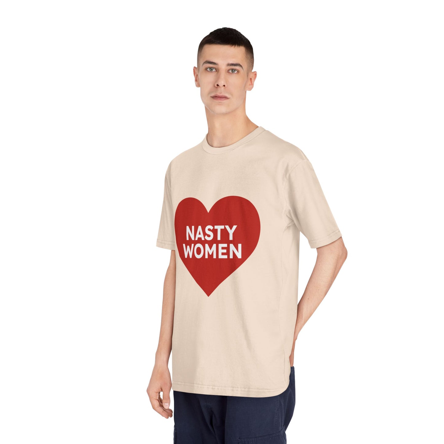 Nasty Women Heart - Unisex Classic Crewneck T-shirt
