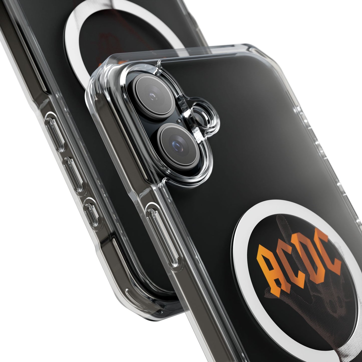 Retro Thunderbolt Magnetic Clear Impact case