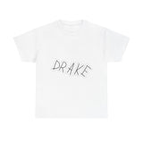 Dra-ke Graffiti Script Heavy Cotton Tee