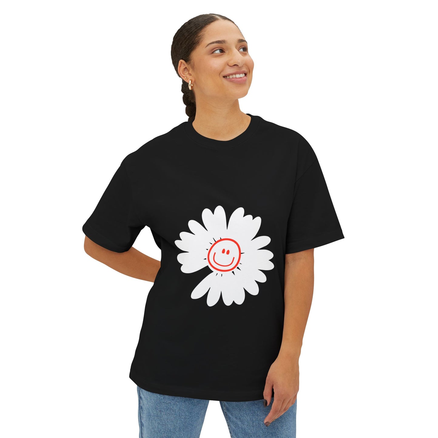 Glowstate Mood Unisex Oversized Boxy Tee