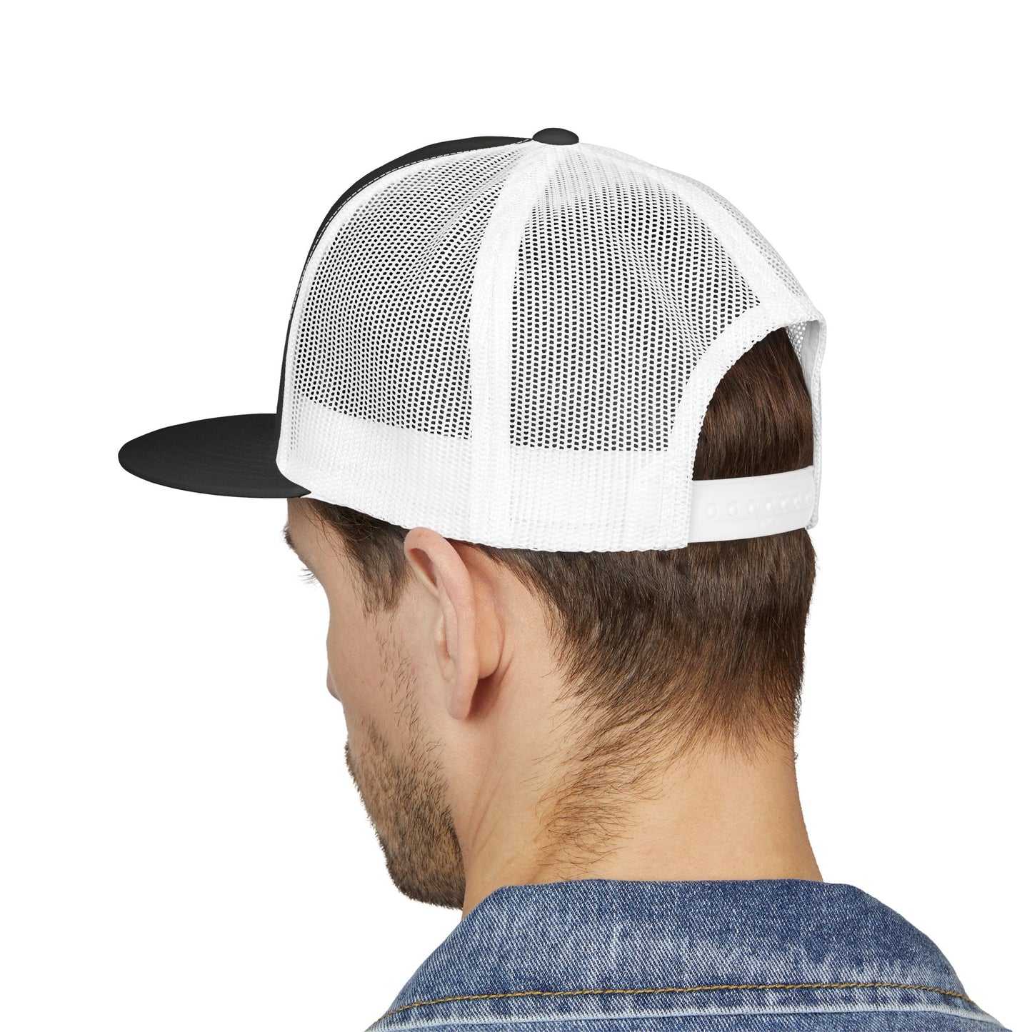 Grunge Angel Graffiti Trucker Cap