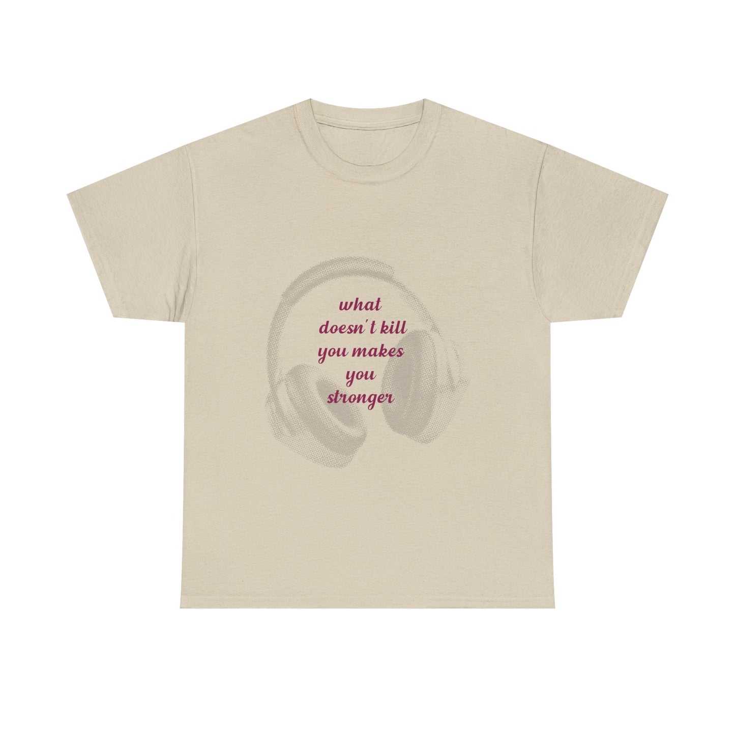 Stronger Soundwaves Unisex Heavy cotton tee