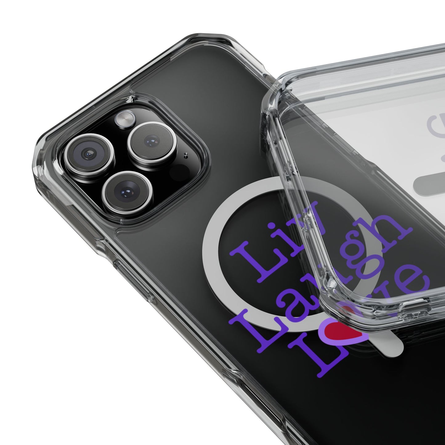 Liv Laugh Love Magnetic Clear Impact Case