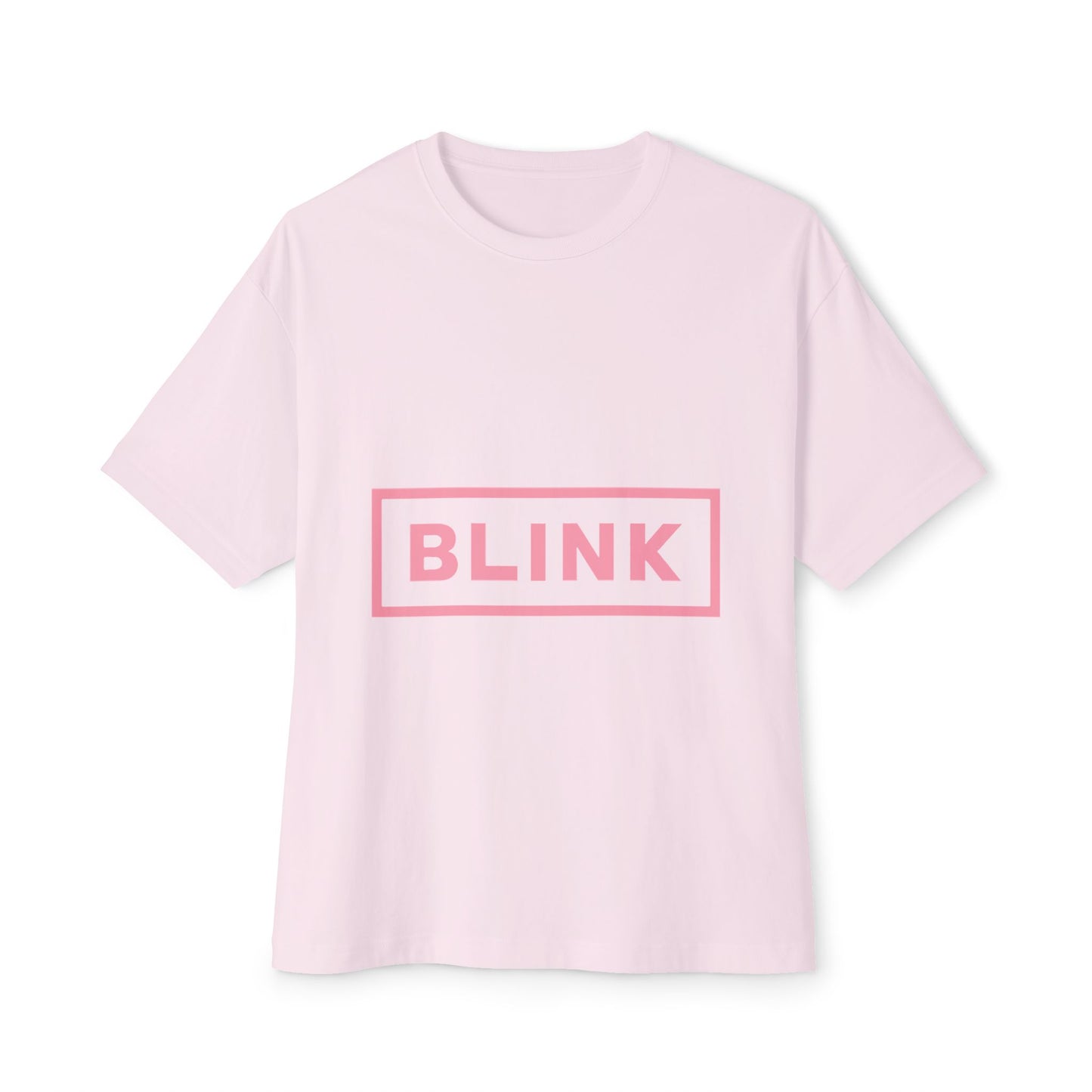 Minimal BLINK Logo – Oversized Boxy Tee