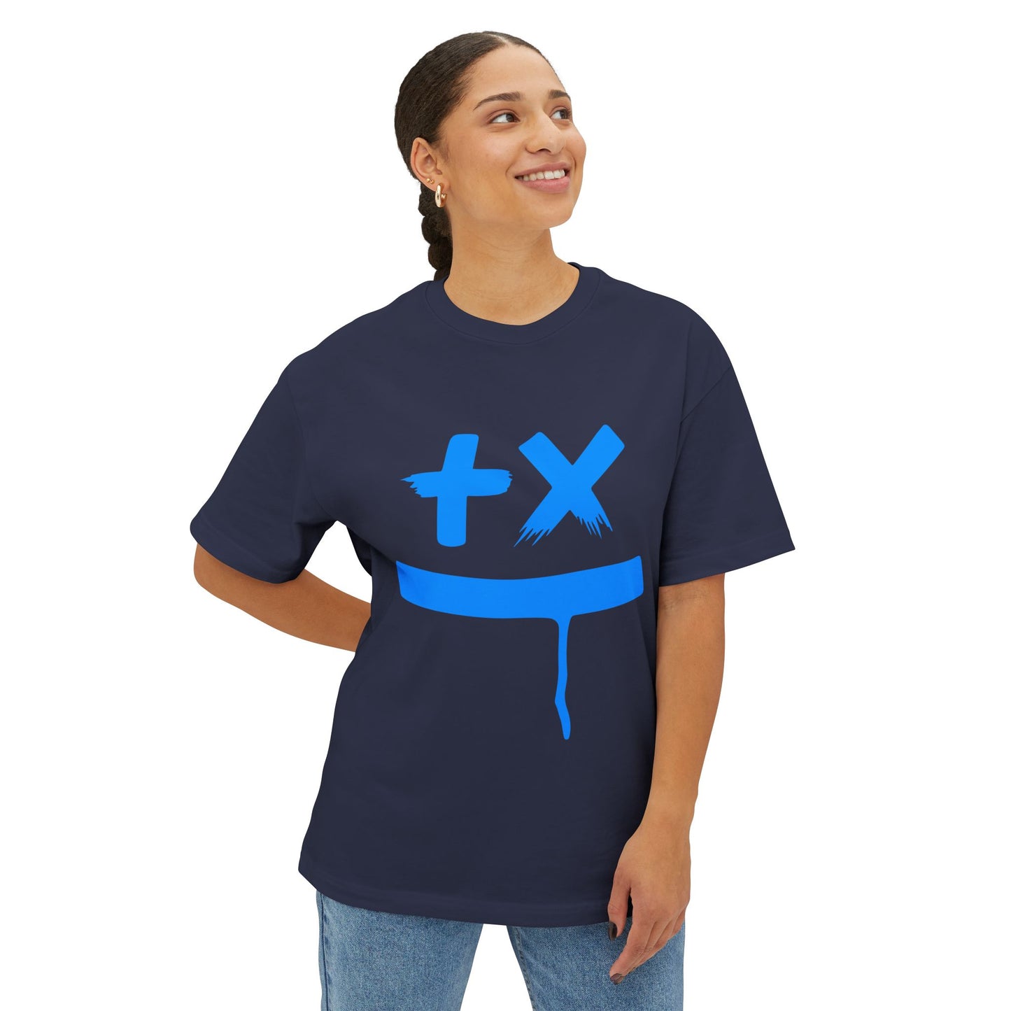 Oversized Boxy Tee | Ed Sheeran Smiley Edition