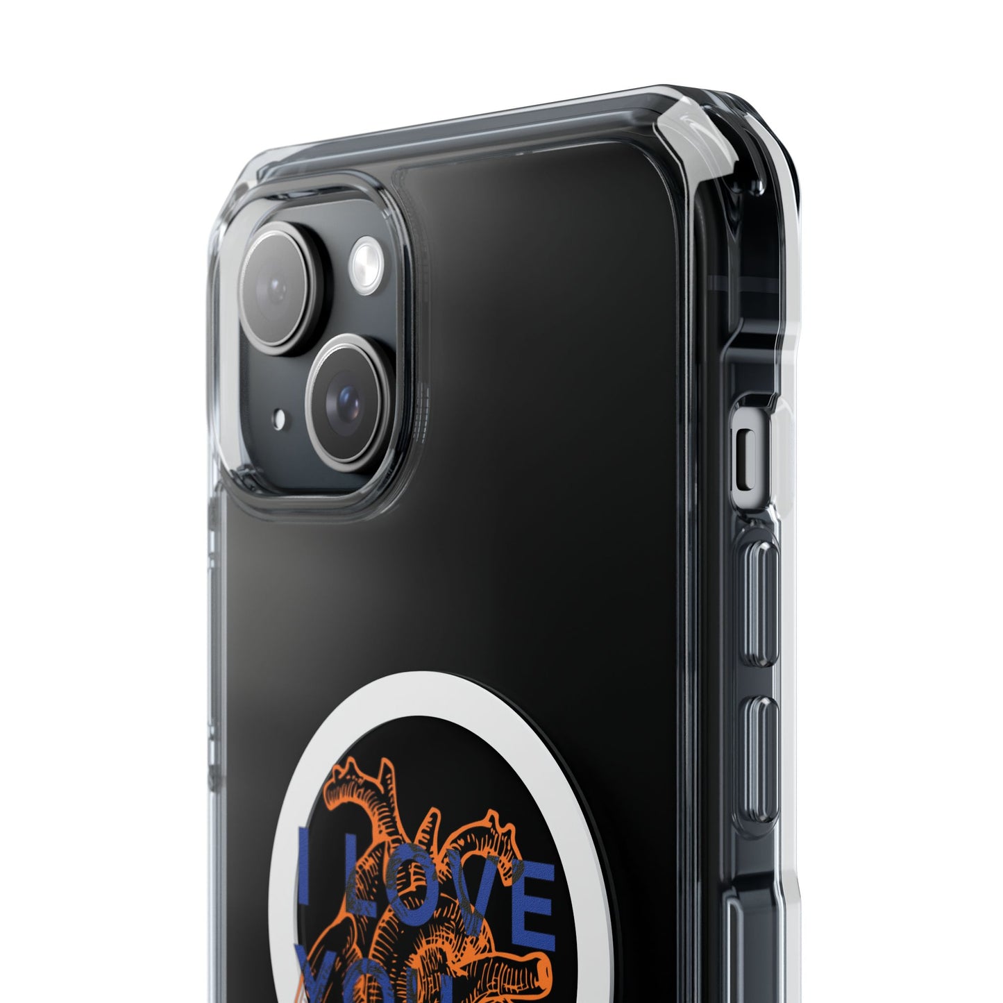 All My Heart Anatomical Art Magnetic Clear Impact case