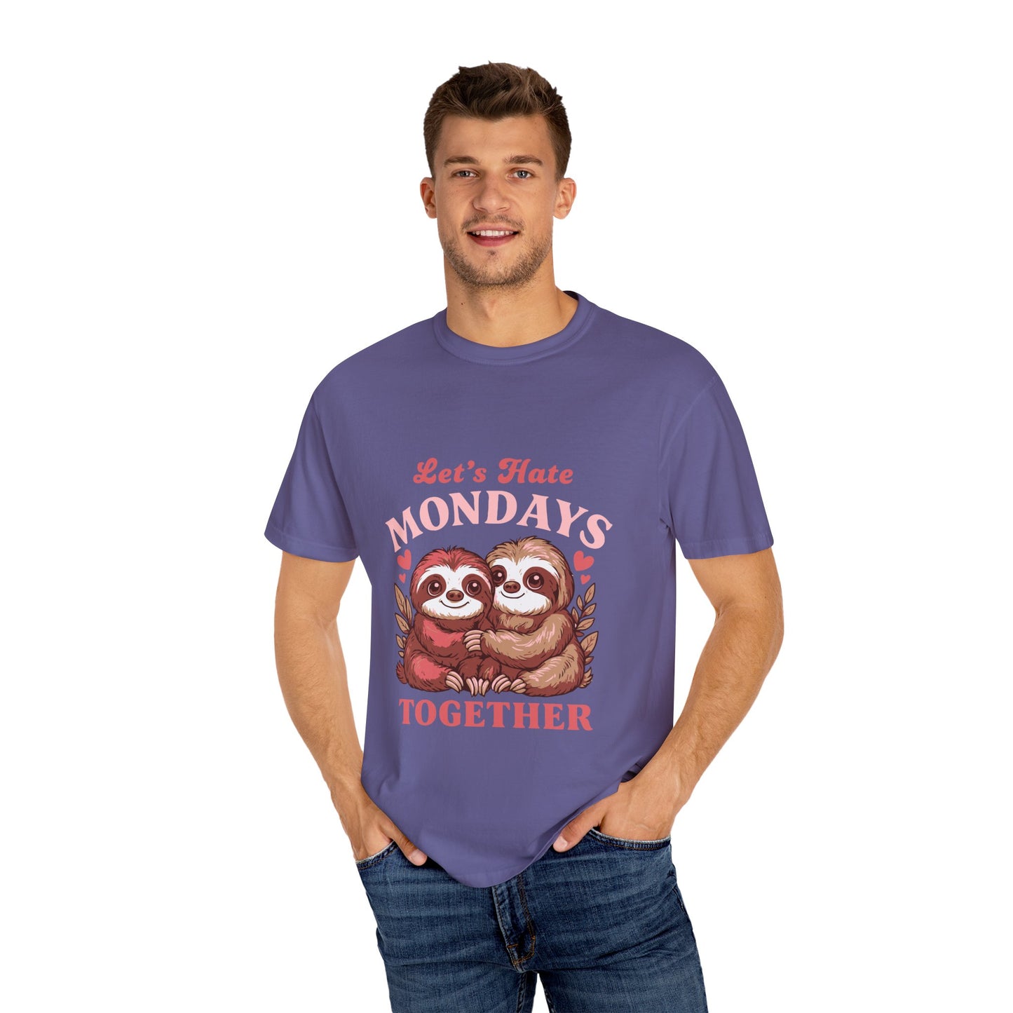 Dyed T-shirt – Snazzy Lets hate Monday Edition