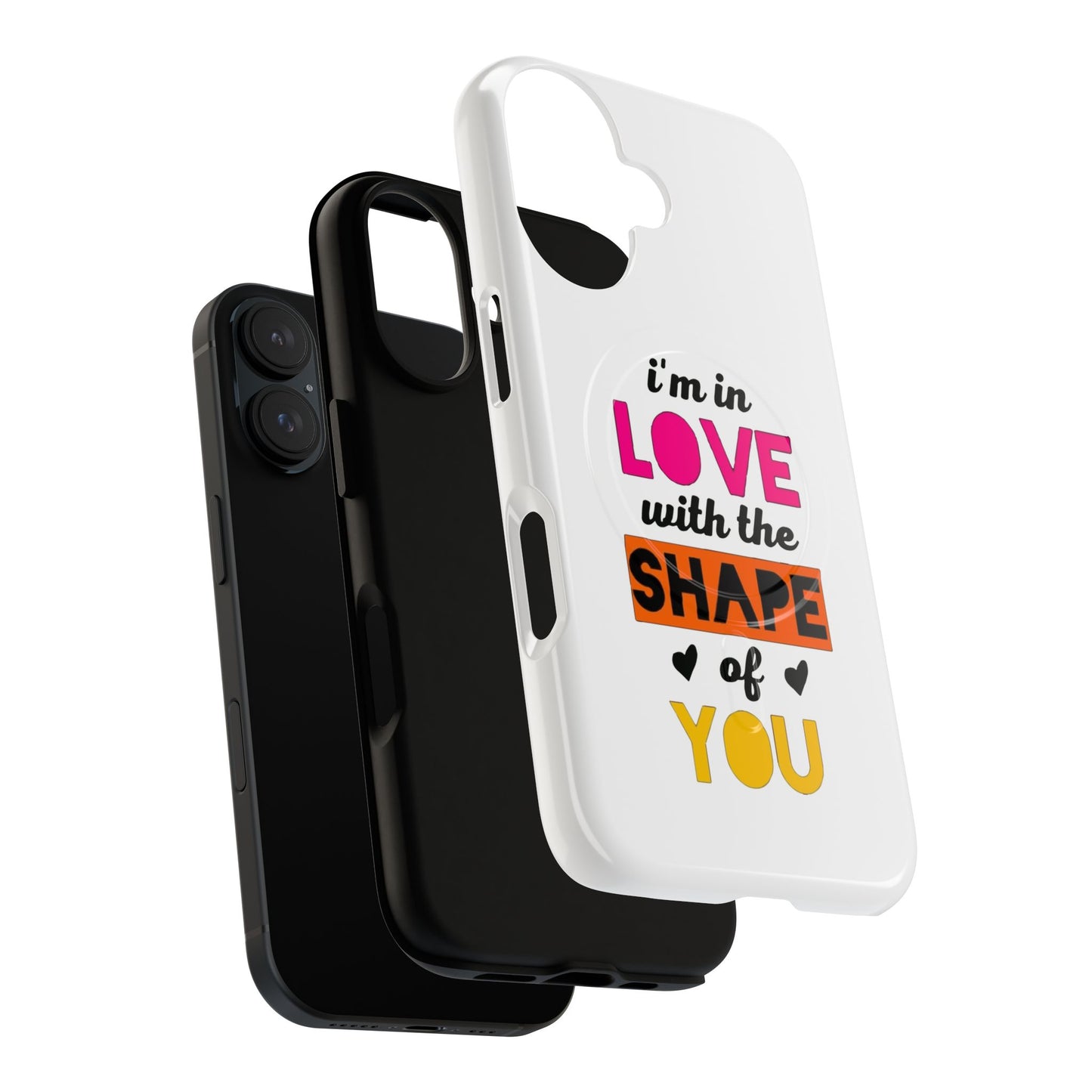 Orange Divide Symbol Tough Magnetic case