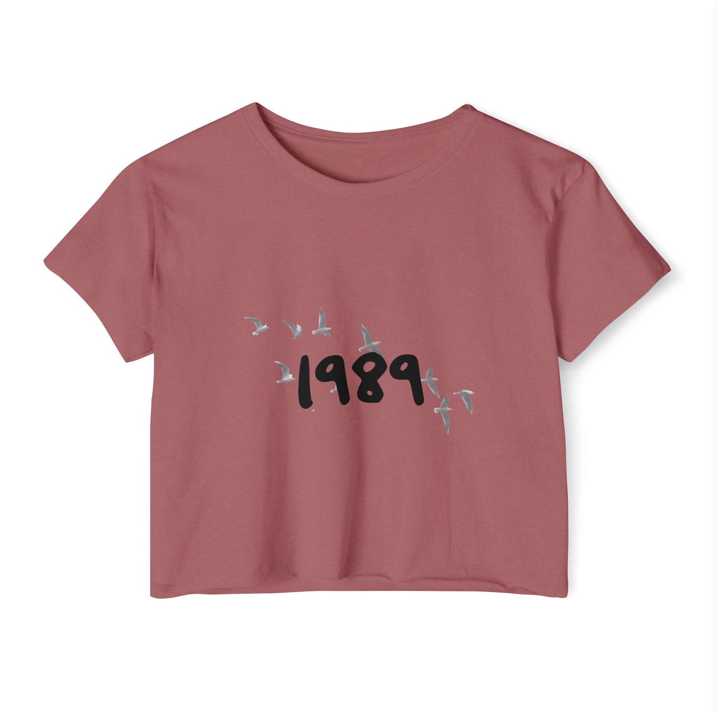 Wings of '89 Women's Festival Crop Top