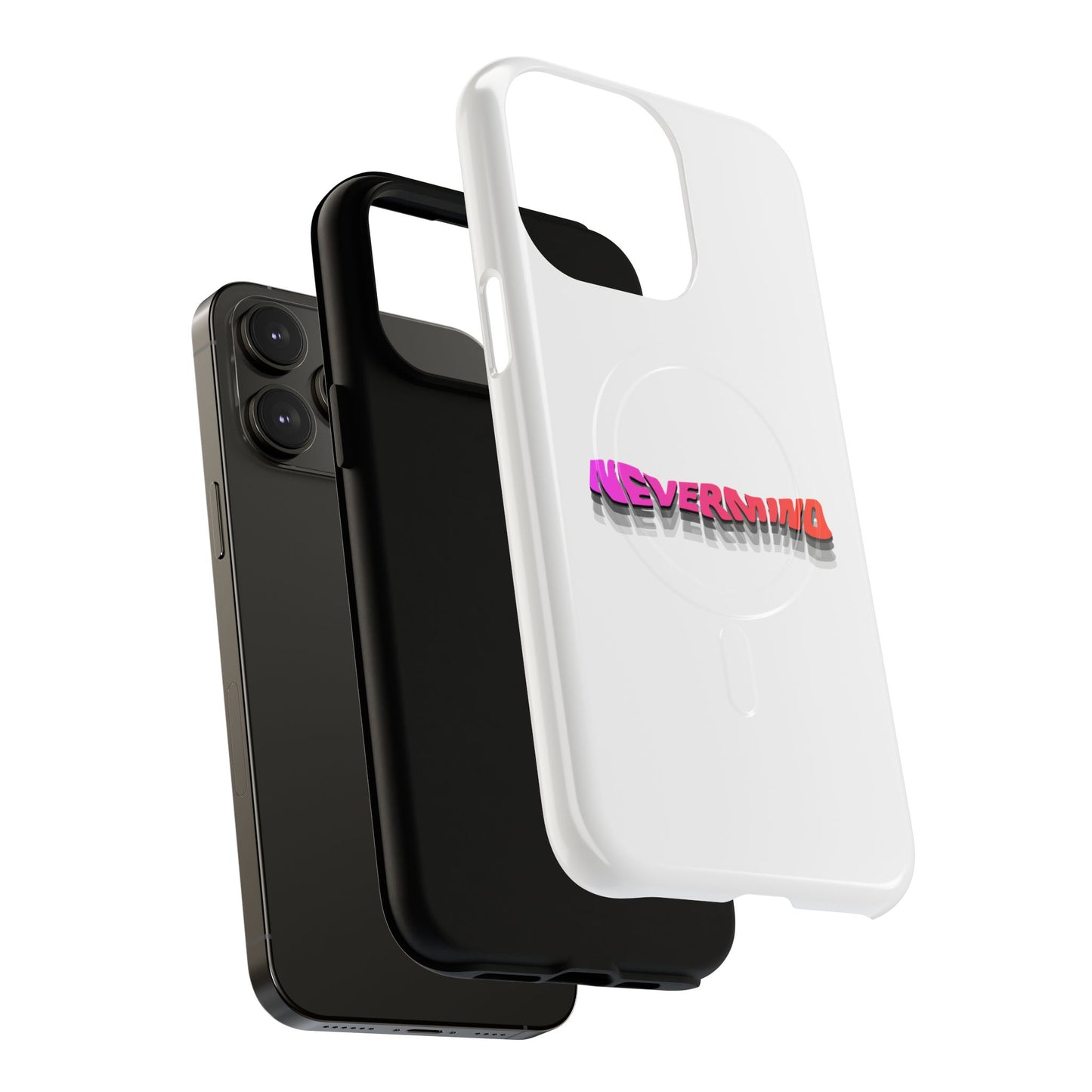 Wavy Groovy Typography Tough Magnetic Case