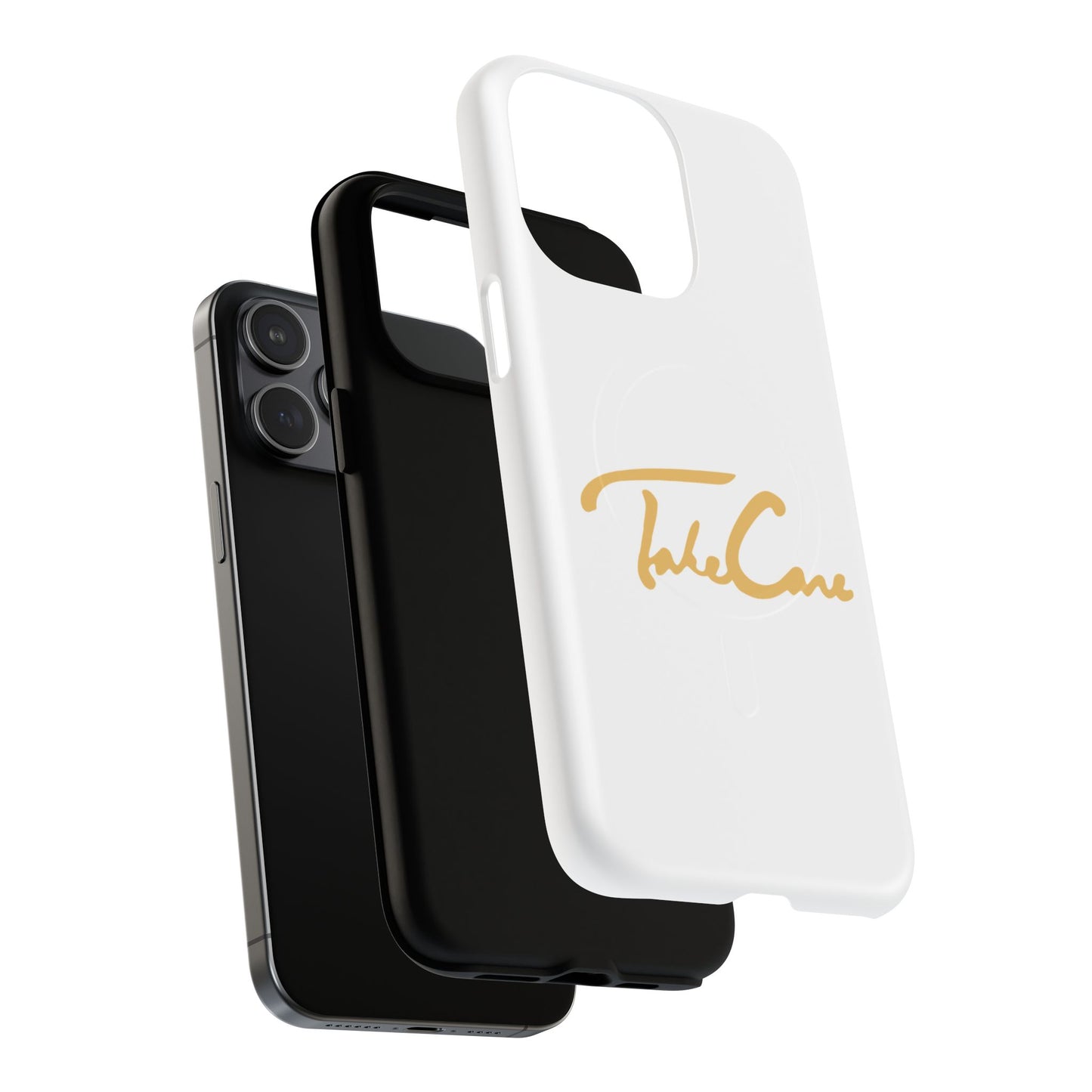Take Care Gold Script Tough Magnetic Cases