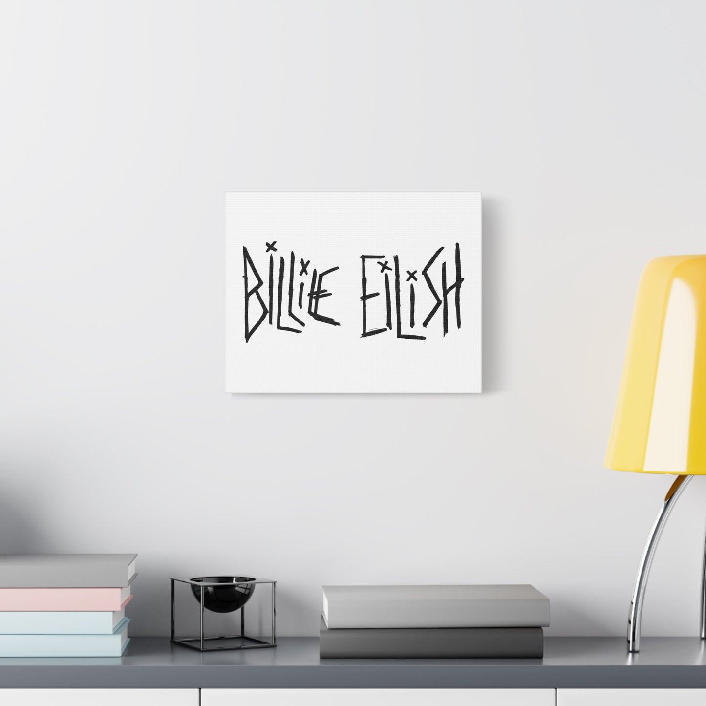 Twisted Ink Font Matte Canvas