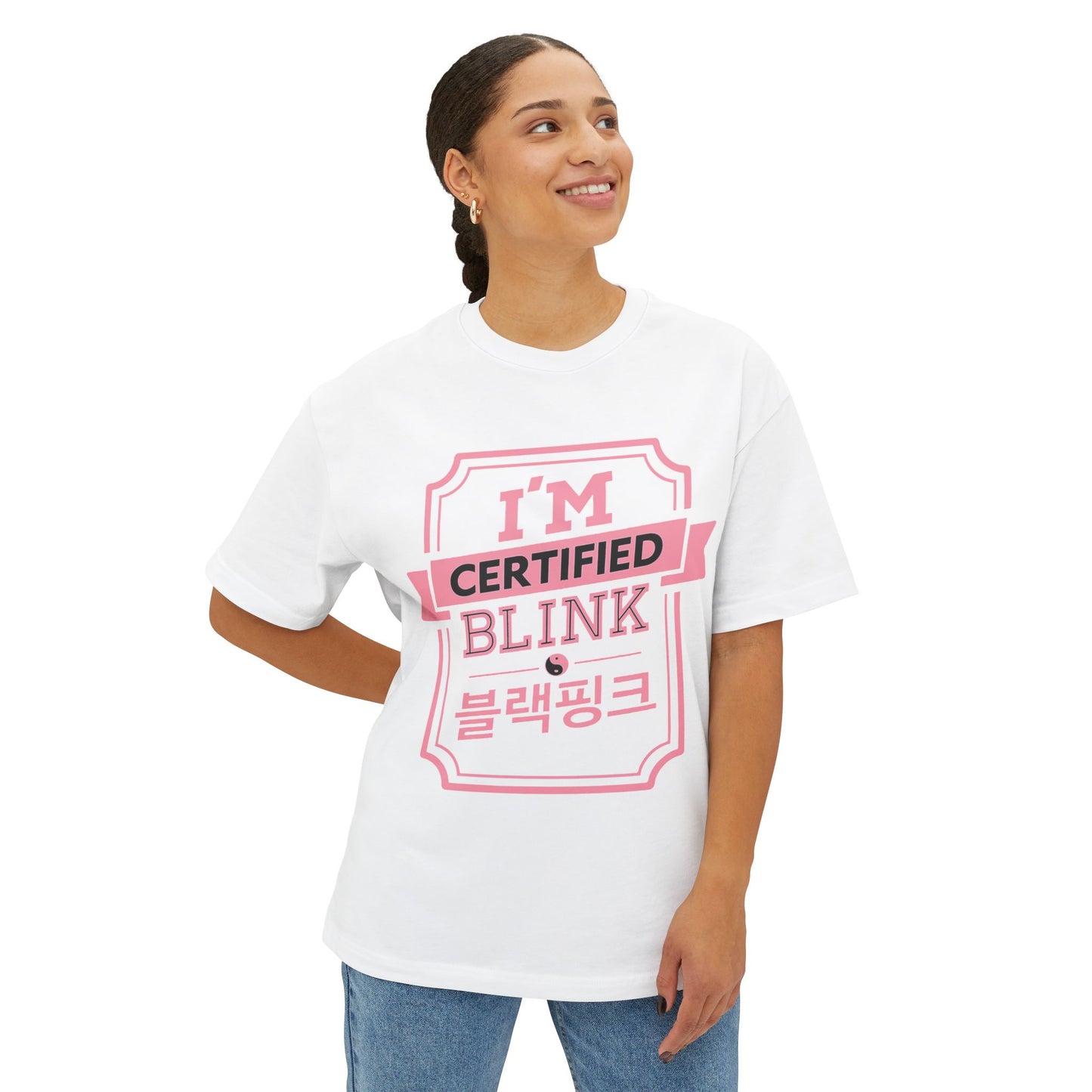 Certified BLINK Badge – Oversized Boxy Tee