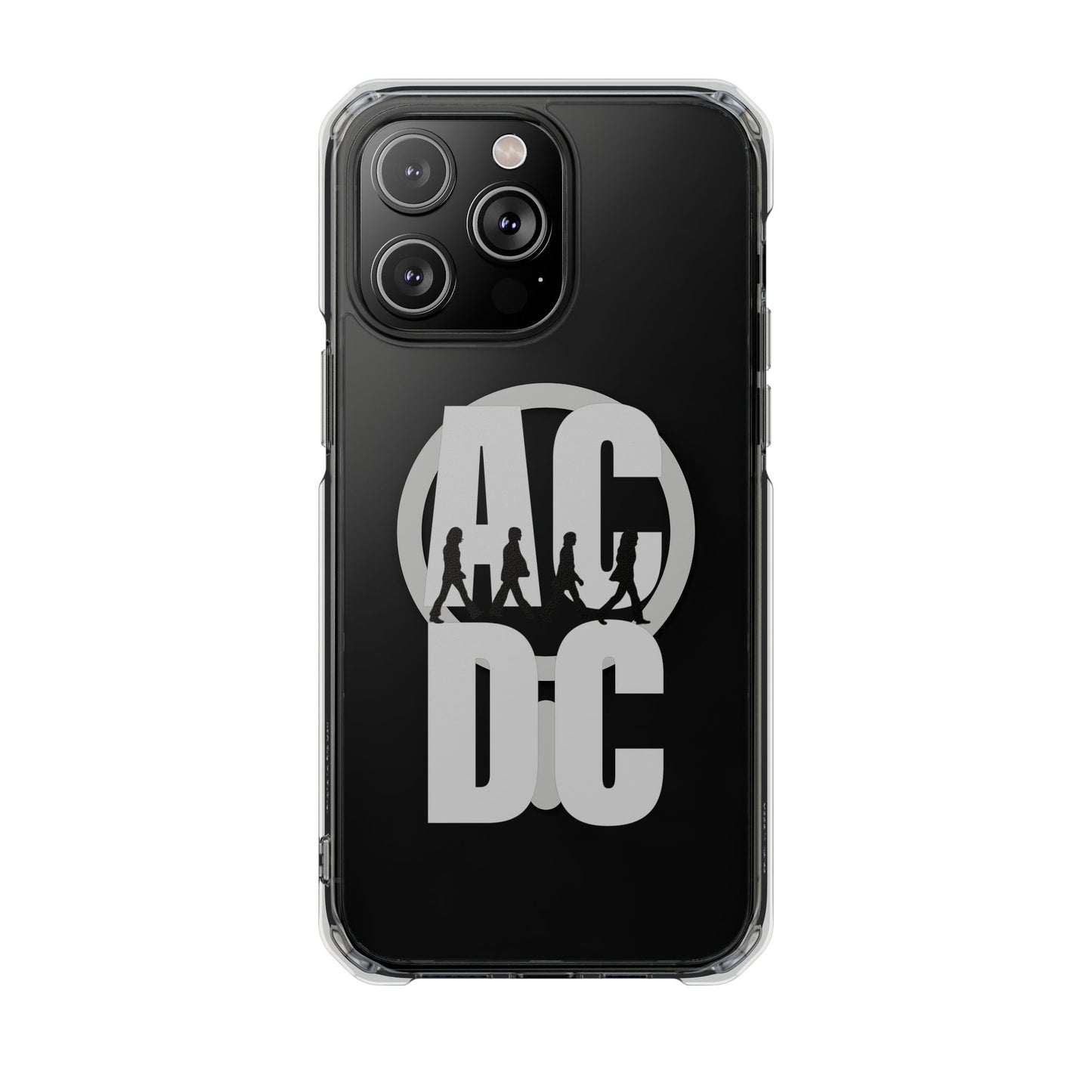 Retro Walk Rock Magnetic Clear Impact case