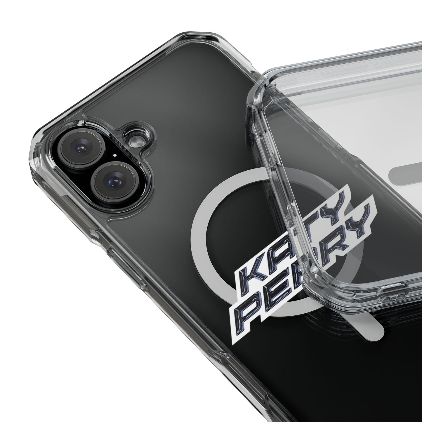Chrome Katy Perry Logo Magnetic Clear Impact cases