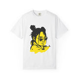 Neon Mood Portrait Unisex Dyed T-shirt
