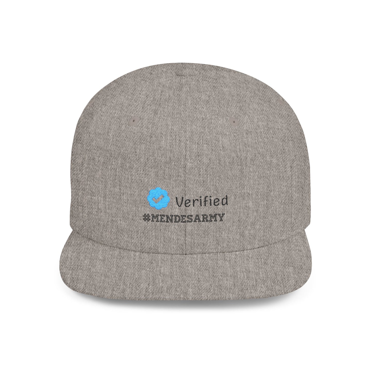 Verified Soul Flat Bill Snapback Cap