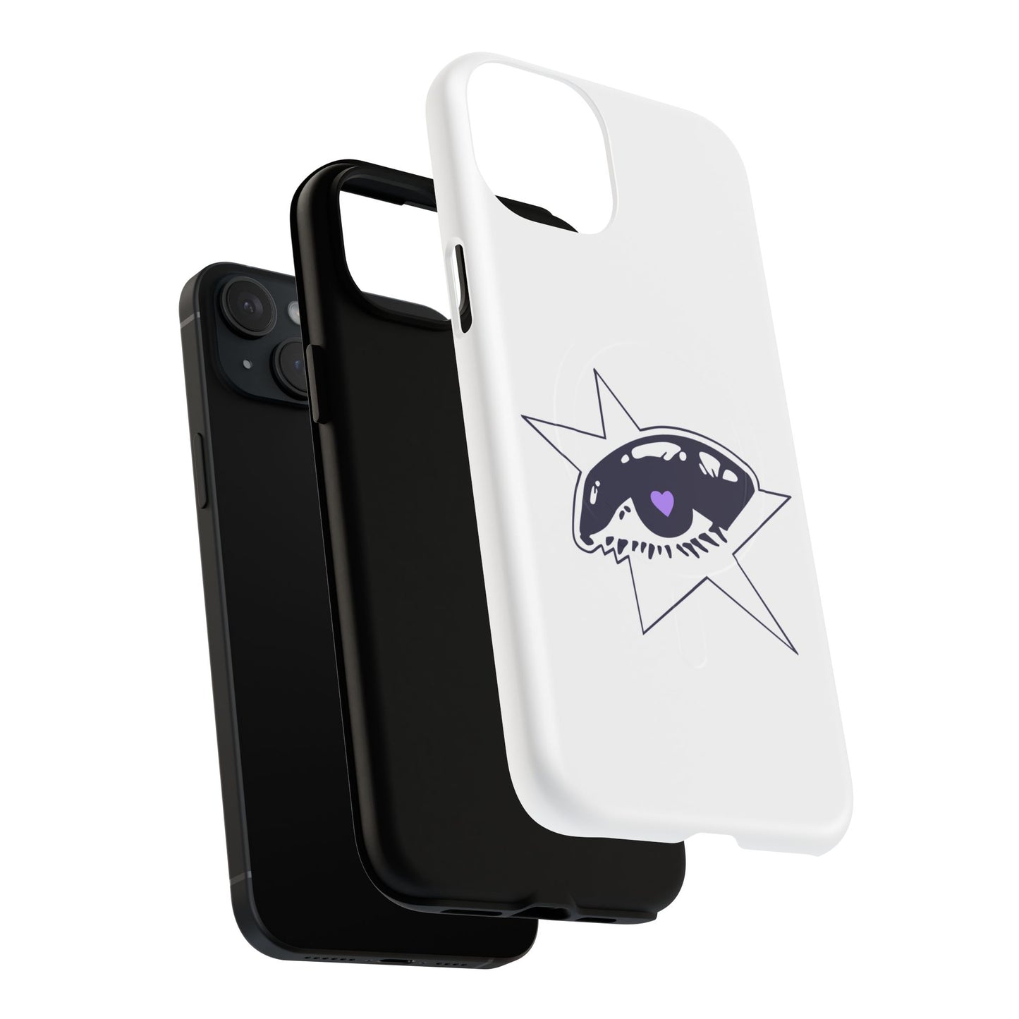 Purple Starry Eye Tough Magnetic phone case