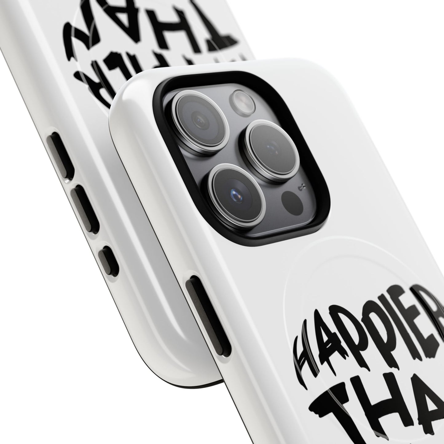 Happier Heart Lettering Tough Magnetic Case