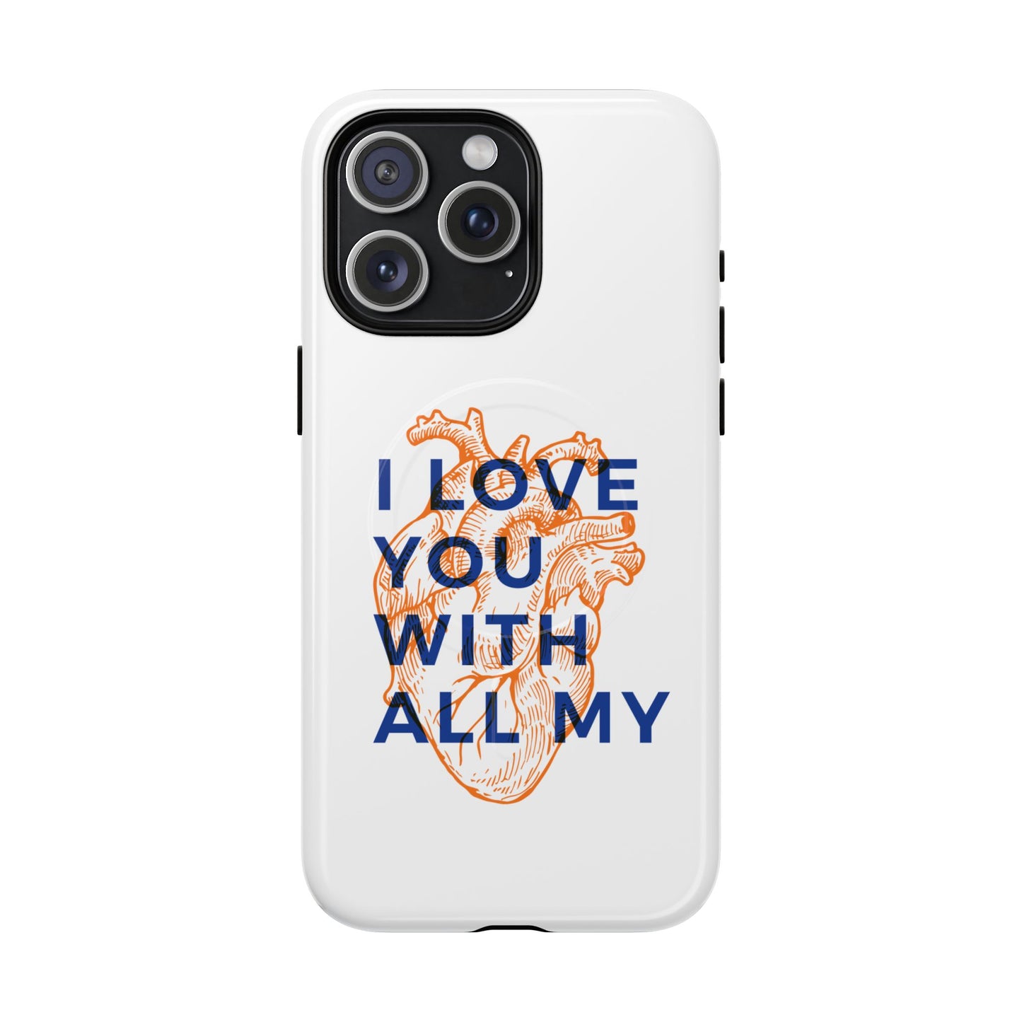 All My Heart Anatomical Art Tough Magnetic Case