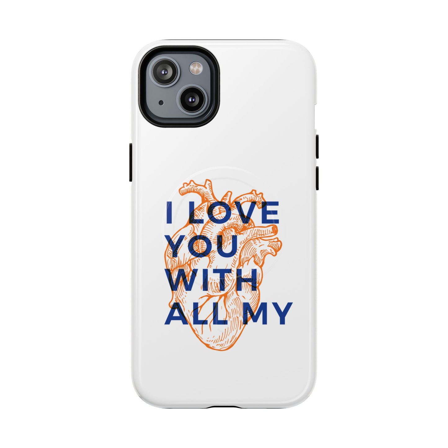 All My Heart Anatomical Art Tough Magnetic Case