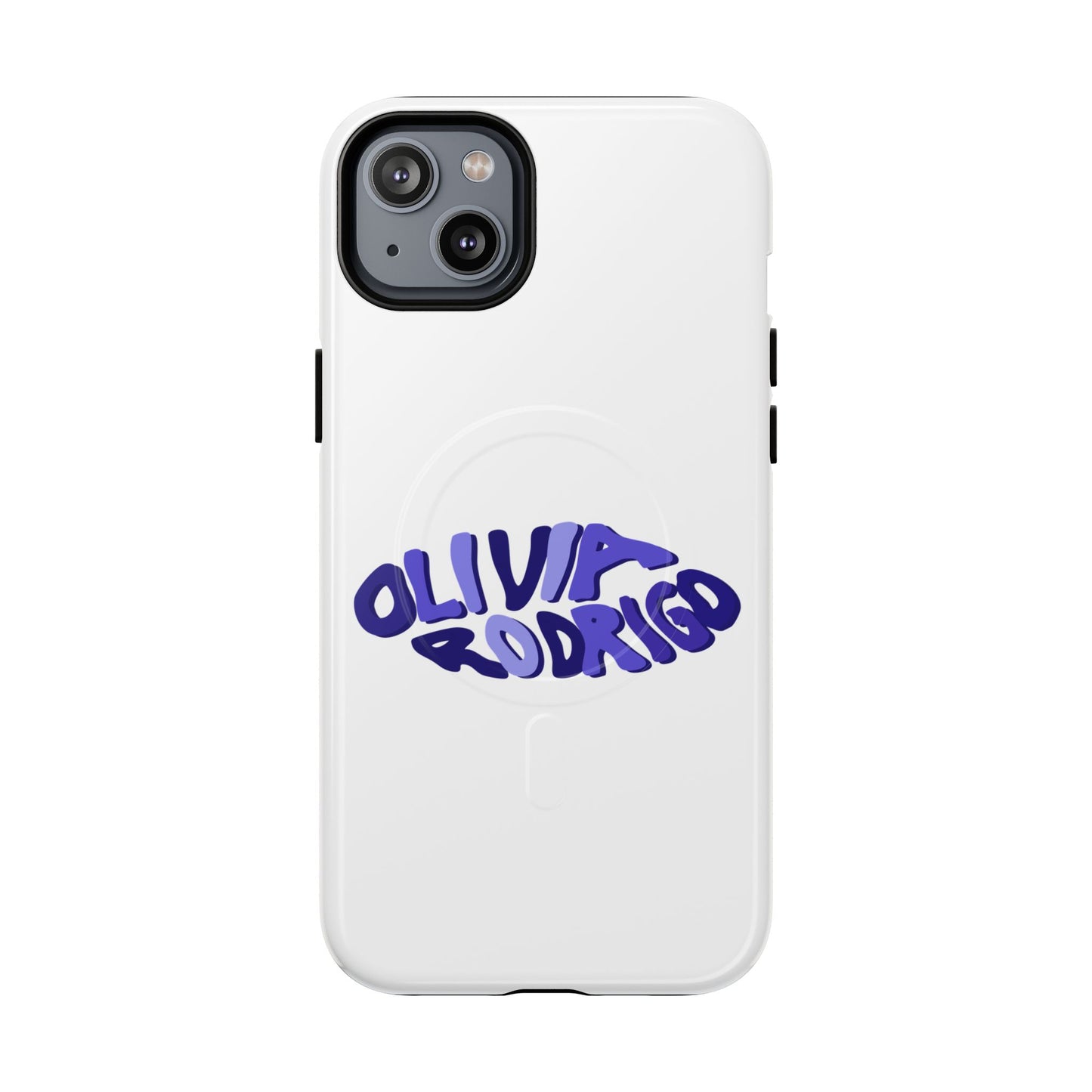 Olivia Rodrigo Wavy Text Tough Magnetic phone case