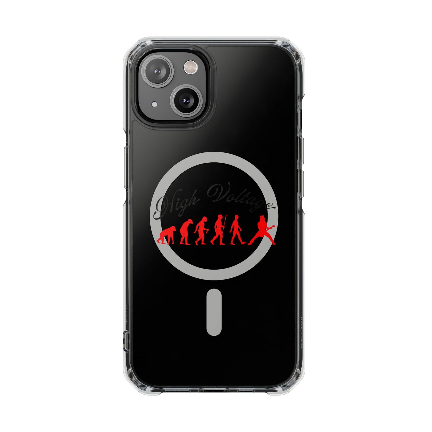 Heavy Riff Emblem Magnetic Clear Impact case