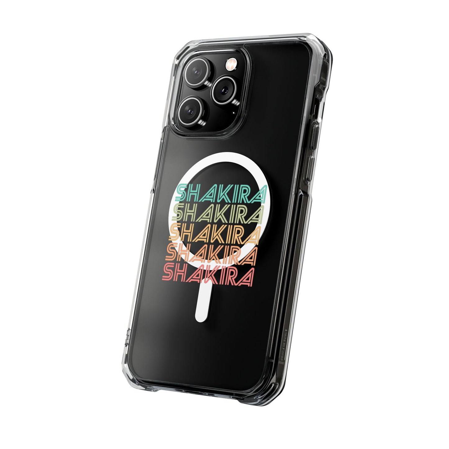 Retro Pop Lines Clear Impact case