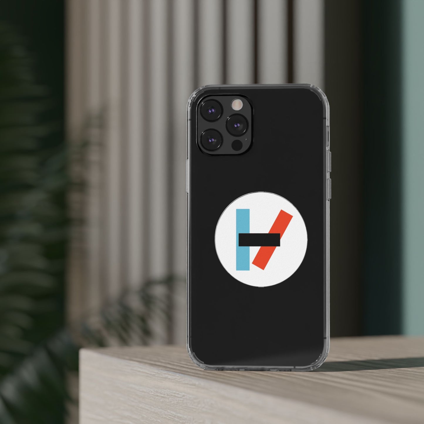 Circle Flame Clear Case