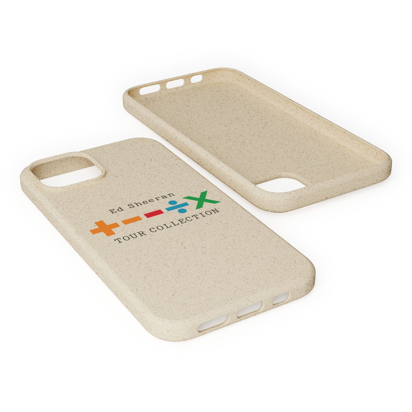 Biodegradable Cases for iPhone 12 to 16 Pro Max Showcasing – Ed Sheeran Edition