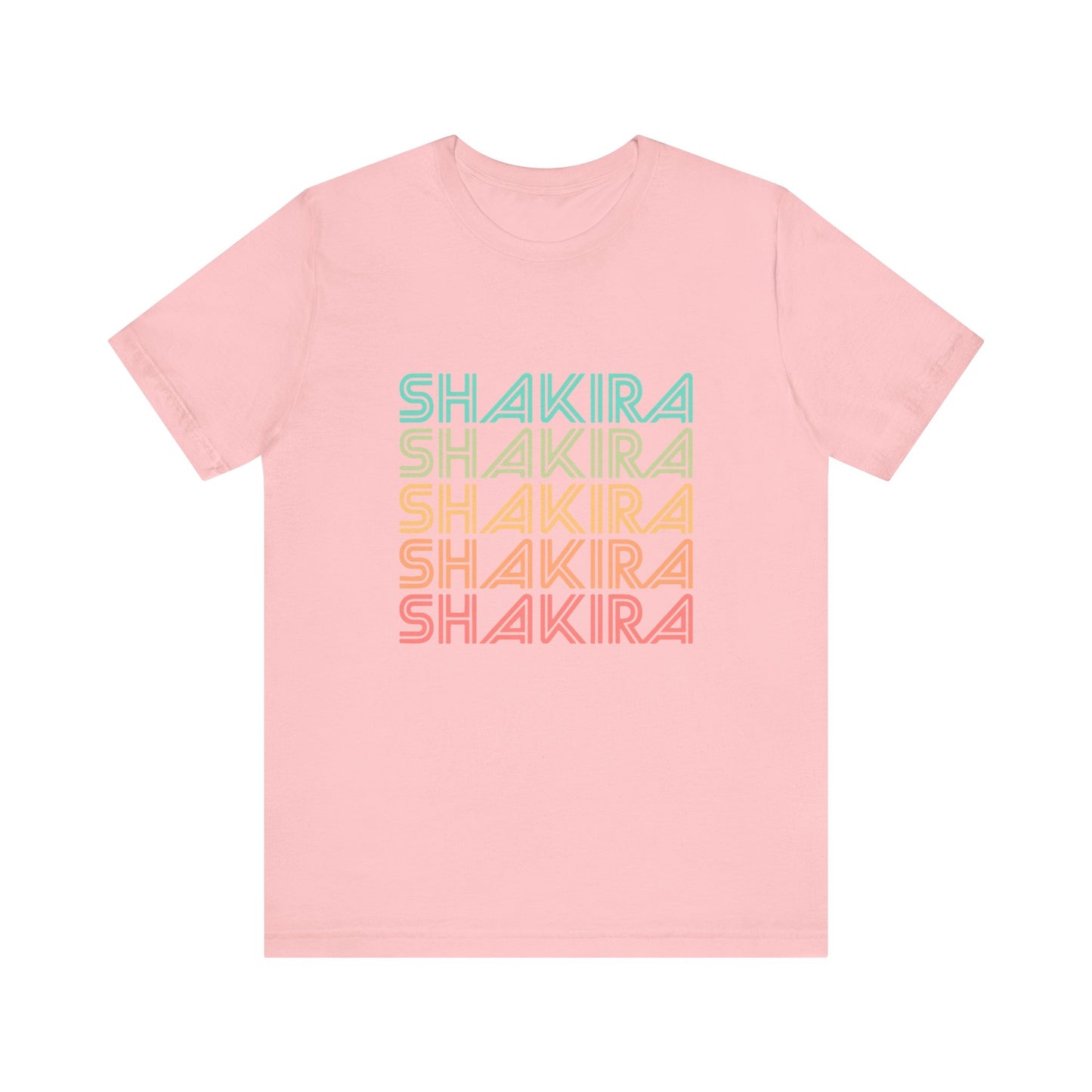 Retro Pop Lines Unisex jersey short sleeve tee