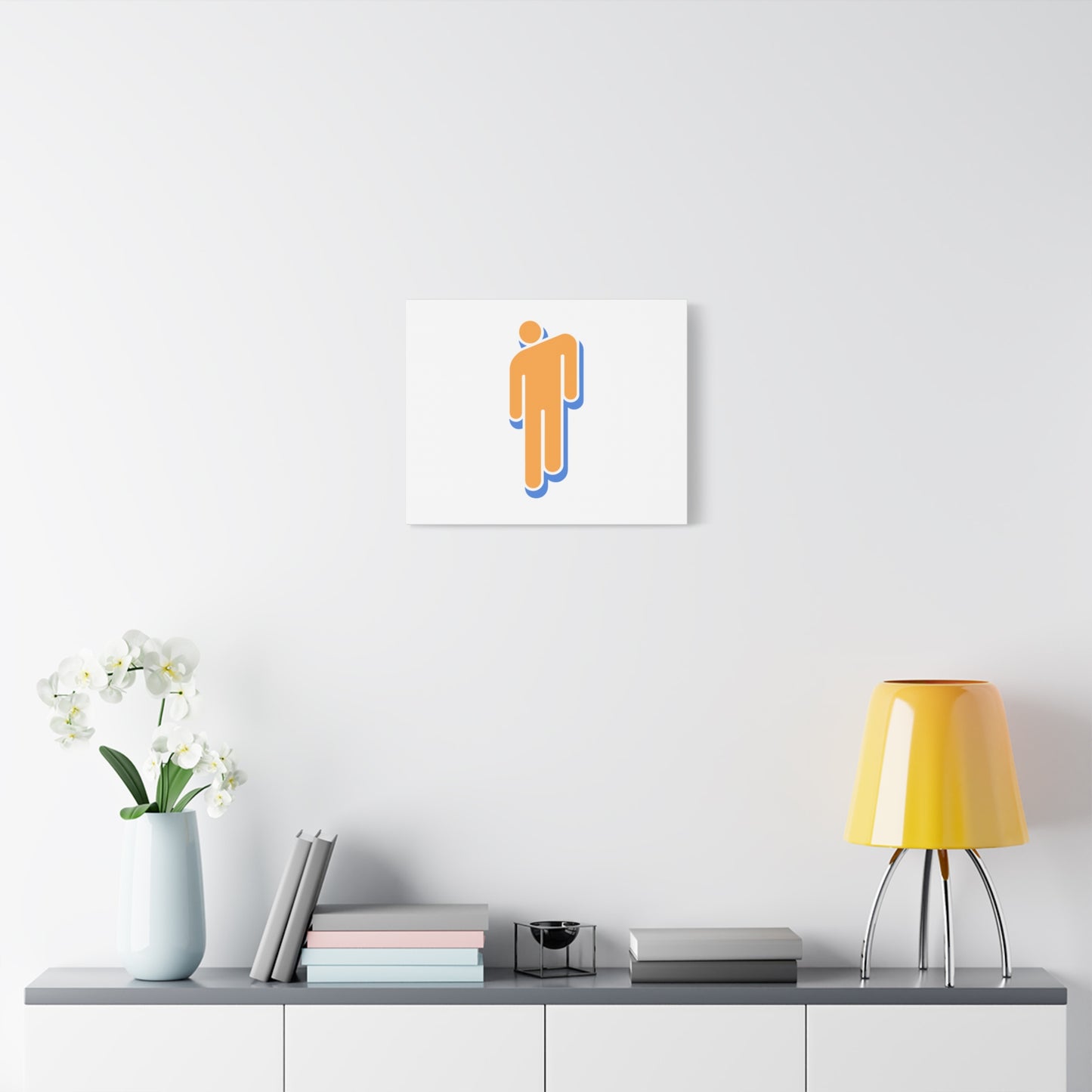 Walk Alone Icon Matte Canvas
