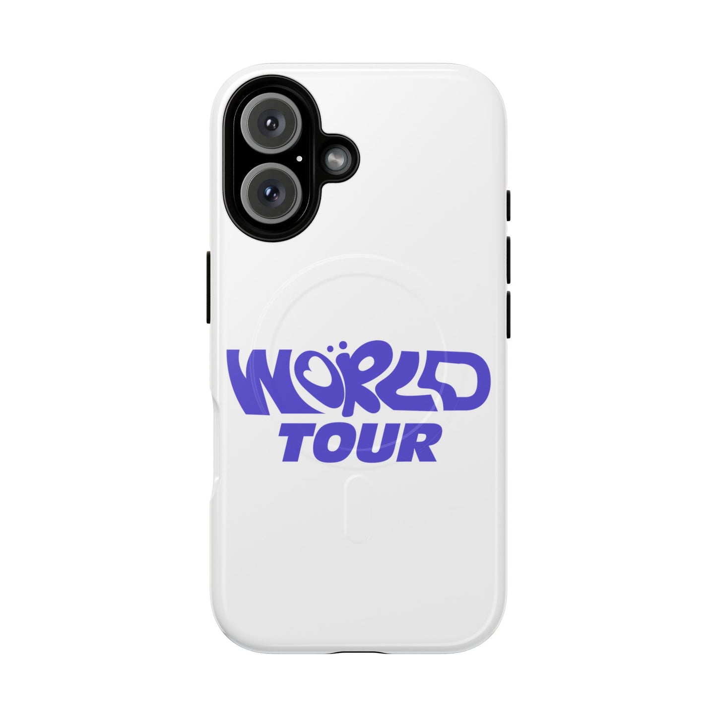 World Tour Bubble Letter Tough Magnetic phone case