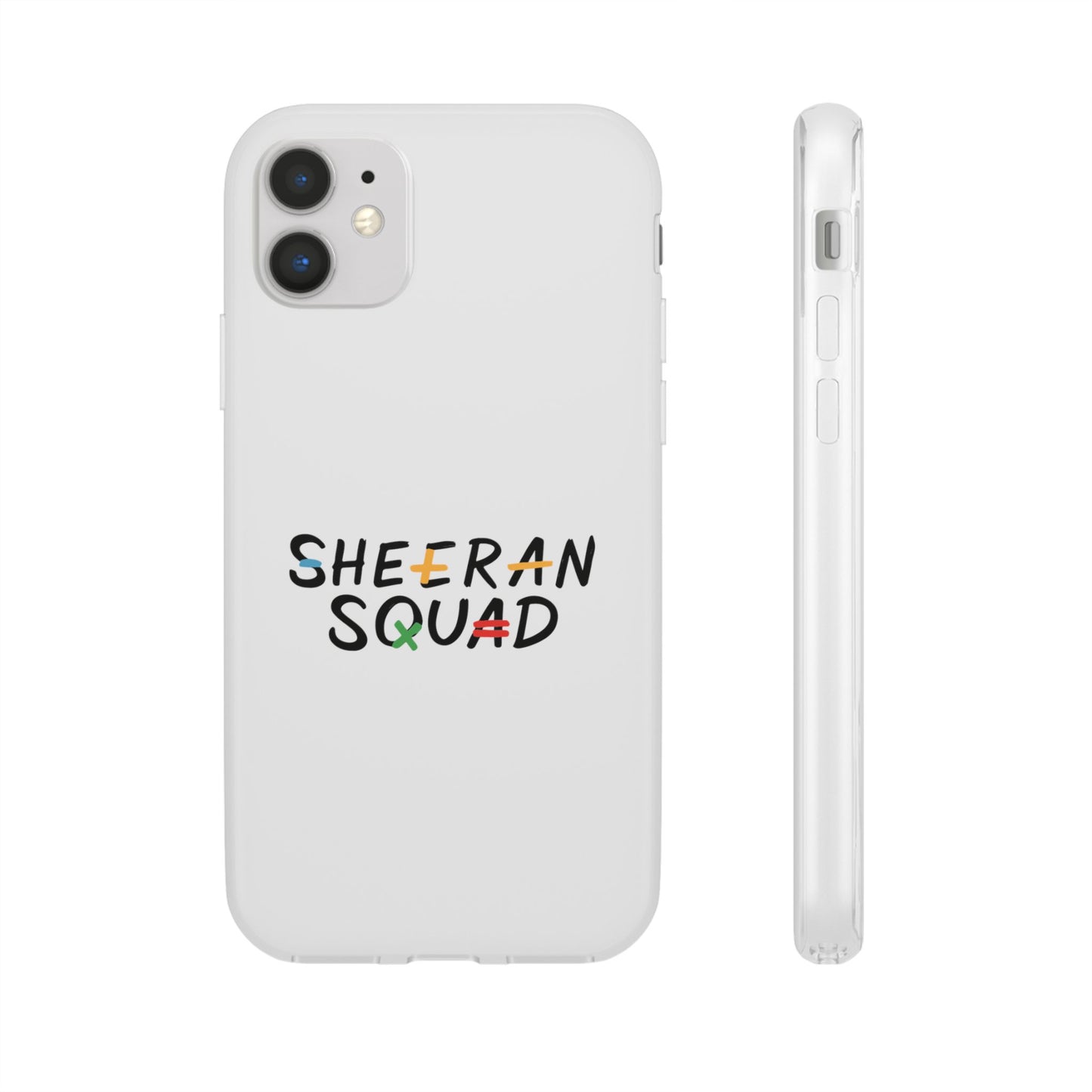 Ed Sheeran Squad Flexi iPhone Case | Minimal & Sleek