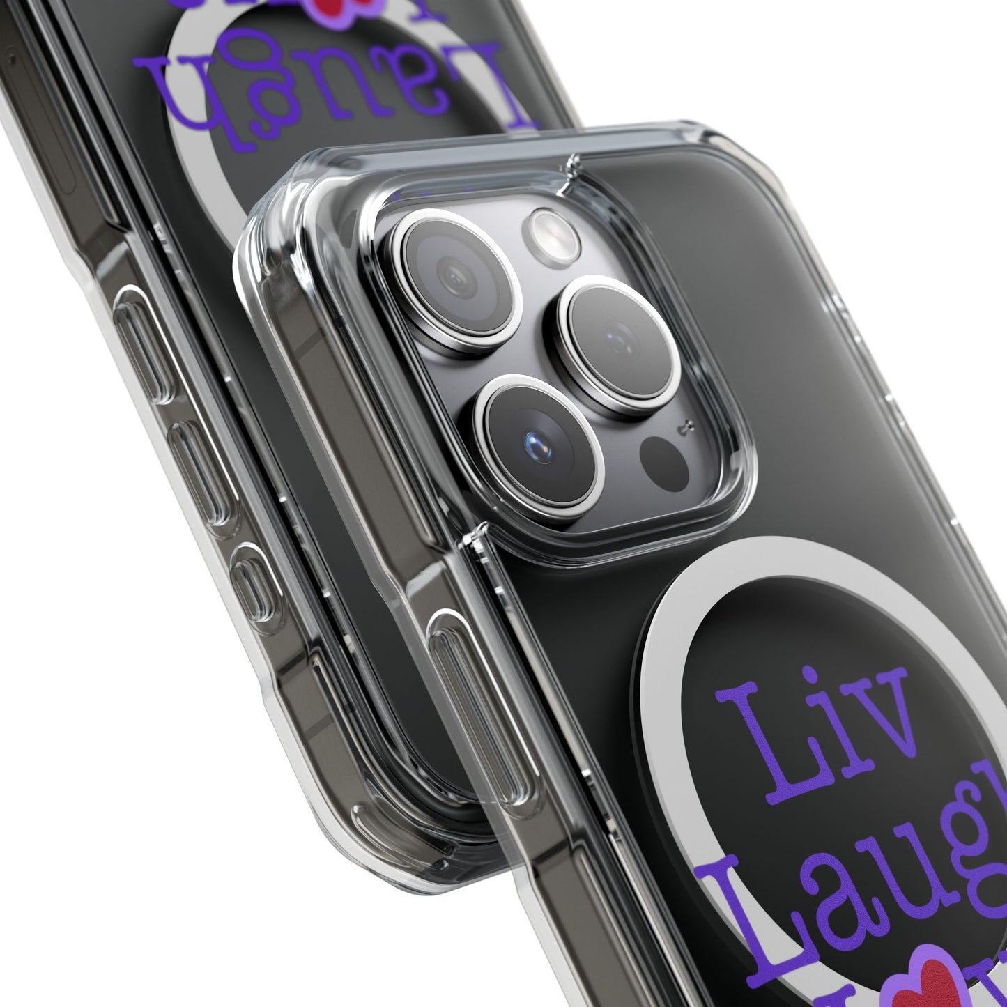 Liv Laugh Love Magnetic Clear Impact Case