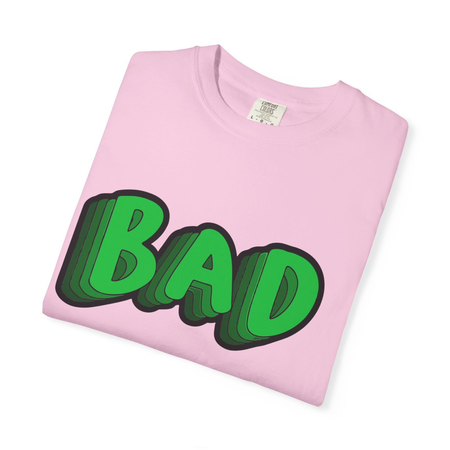 Bold 3D Bad Mood Unisex Dyed T-shirt