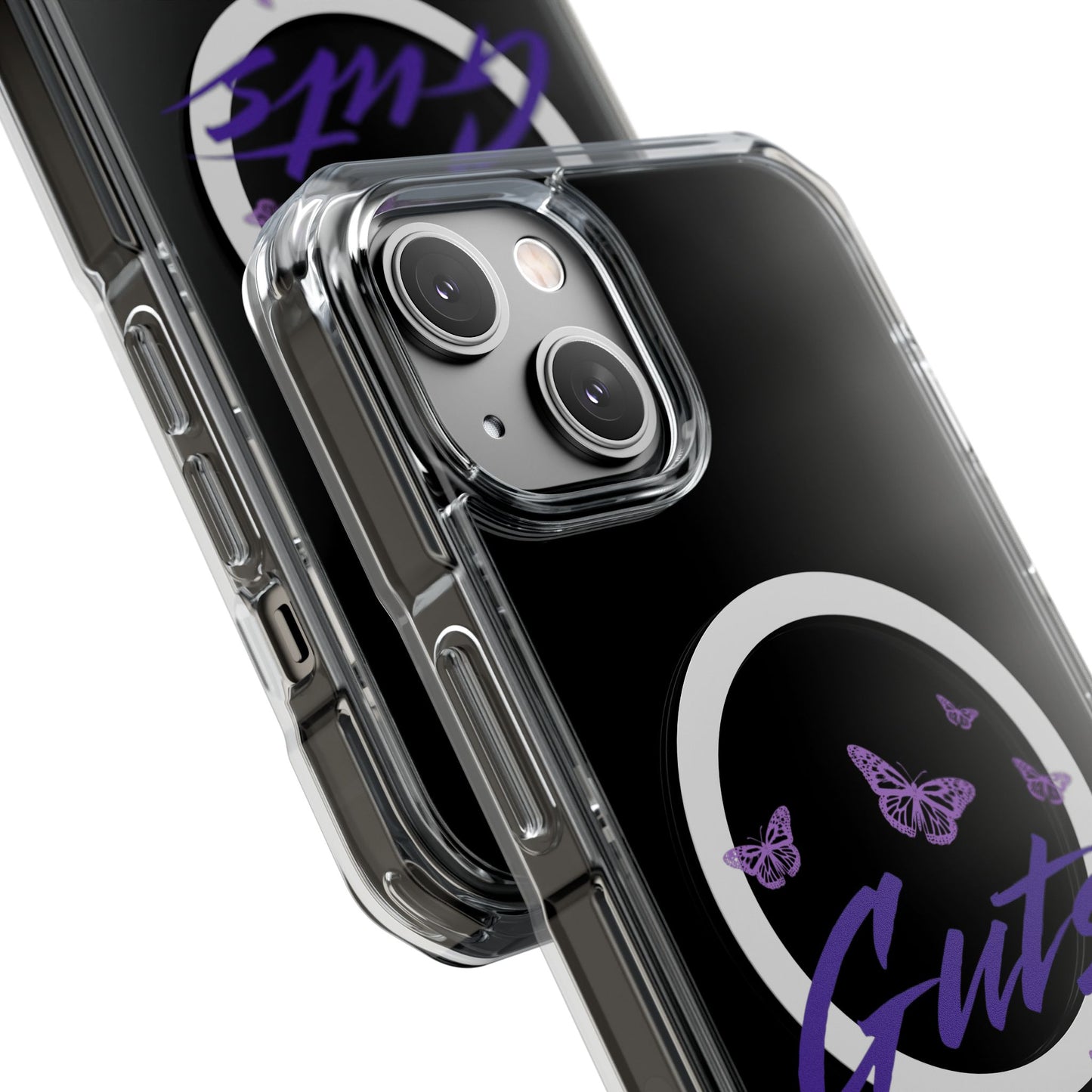 Guts & Butterflies Magnetic Clear Impact Case