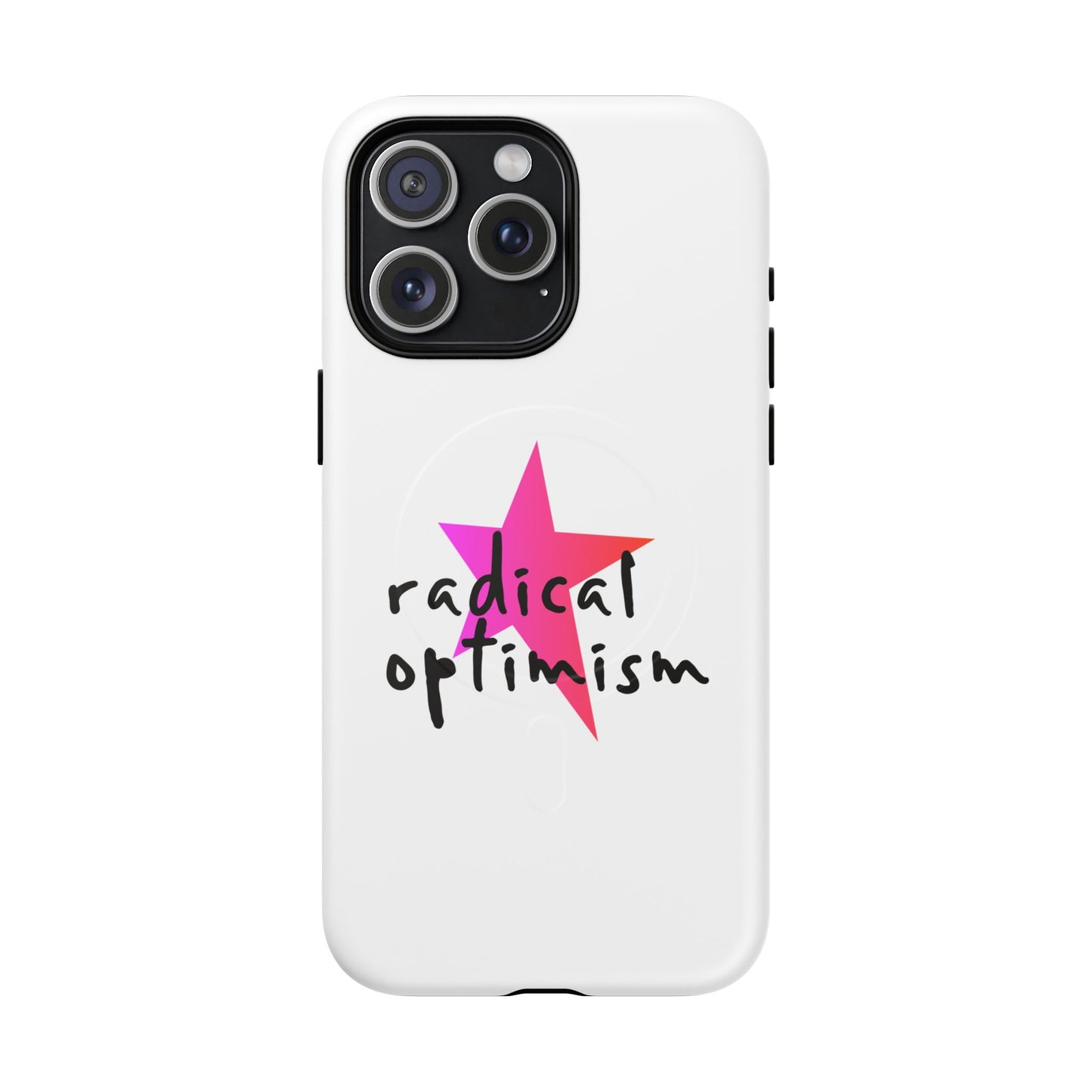 Flame Script Statement Tough Magnetic Case