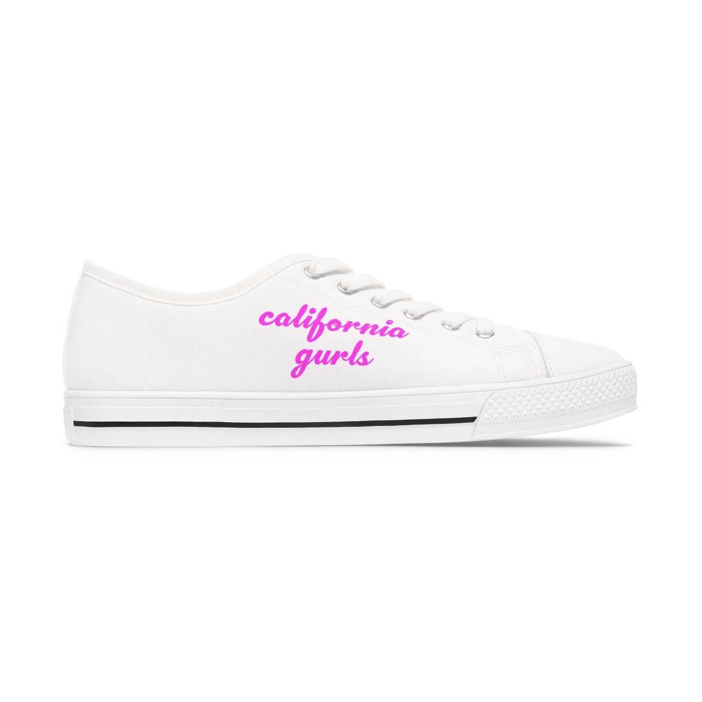 California Script – Unisex Low Top Sneakers