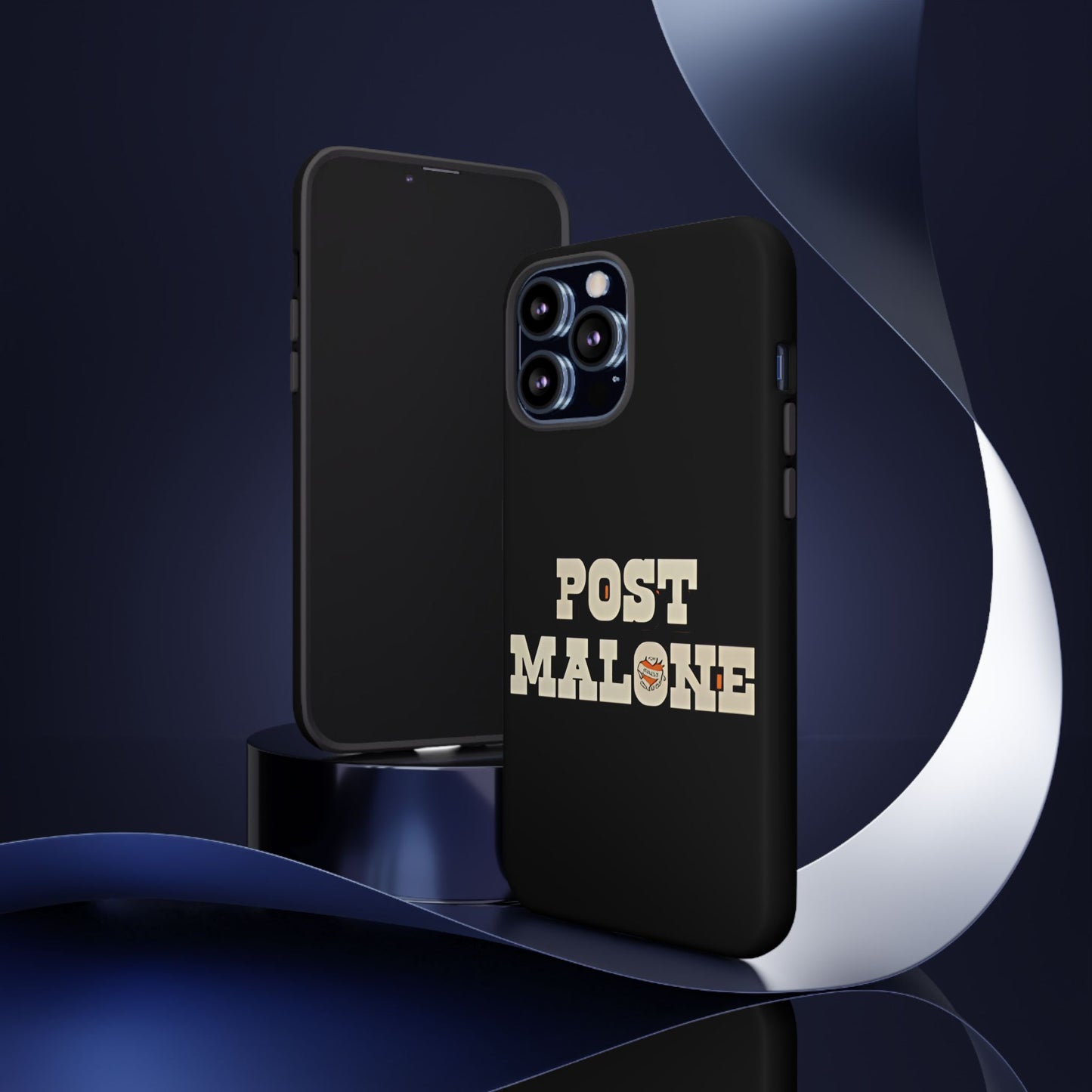 Tough iPhone Case (12–16 Pro Max) – Post Malone Bold Design