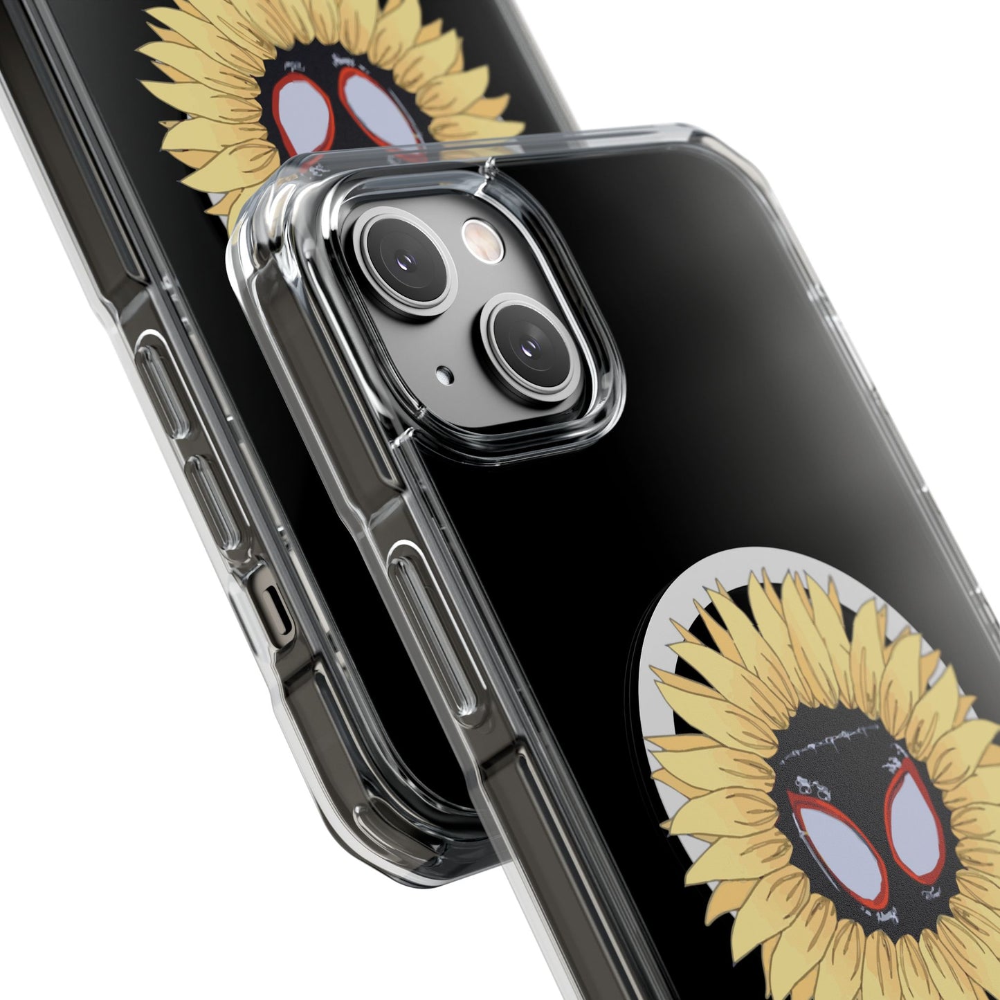Sunflower Mask Illustration Magnetic Impact Case