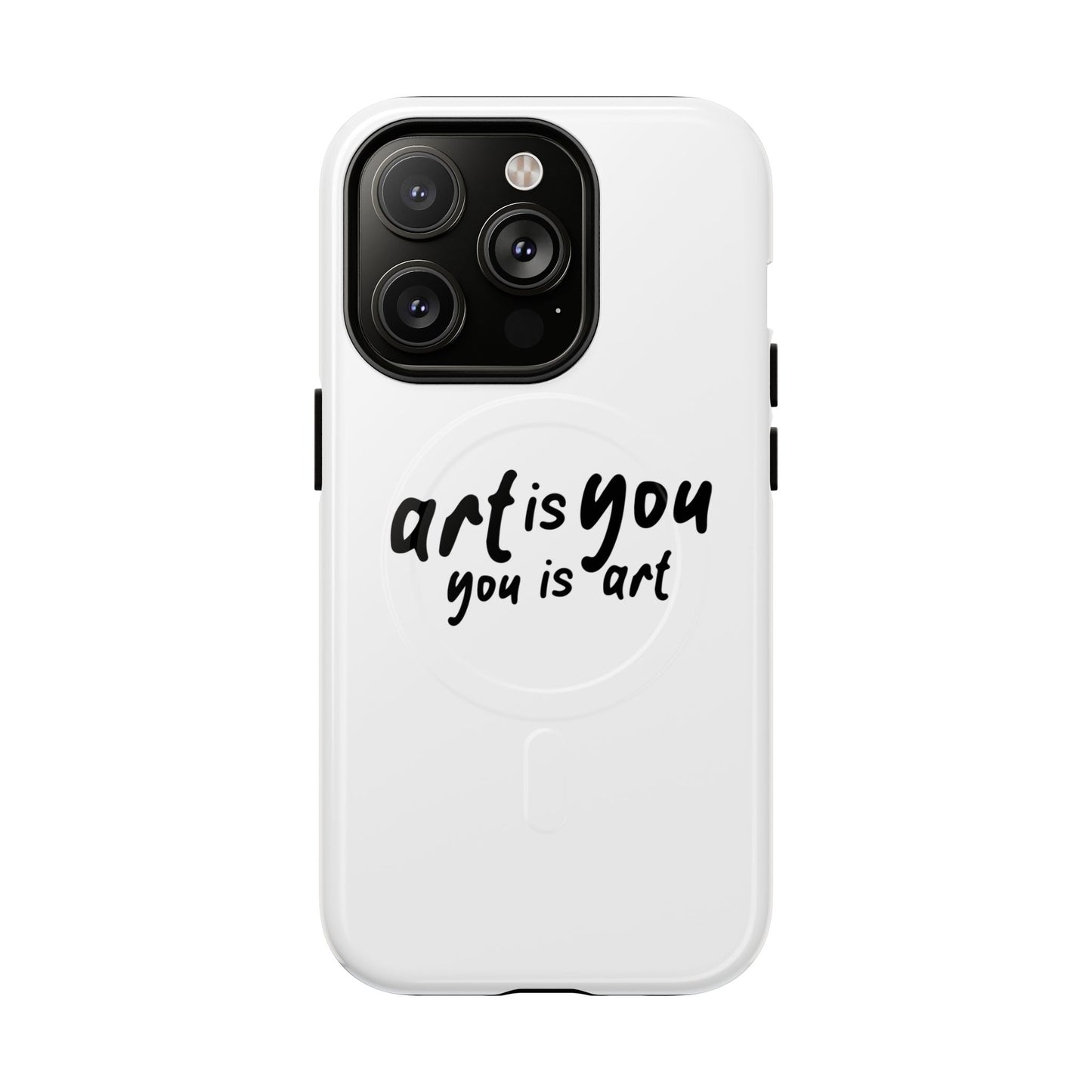 Red Scribble Heart Tough Magnetic Case