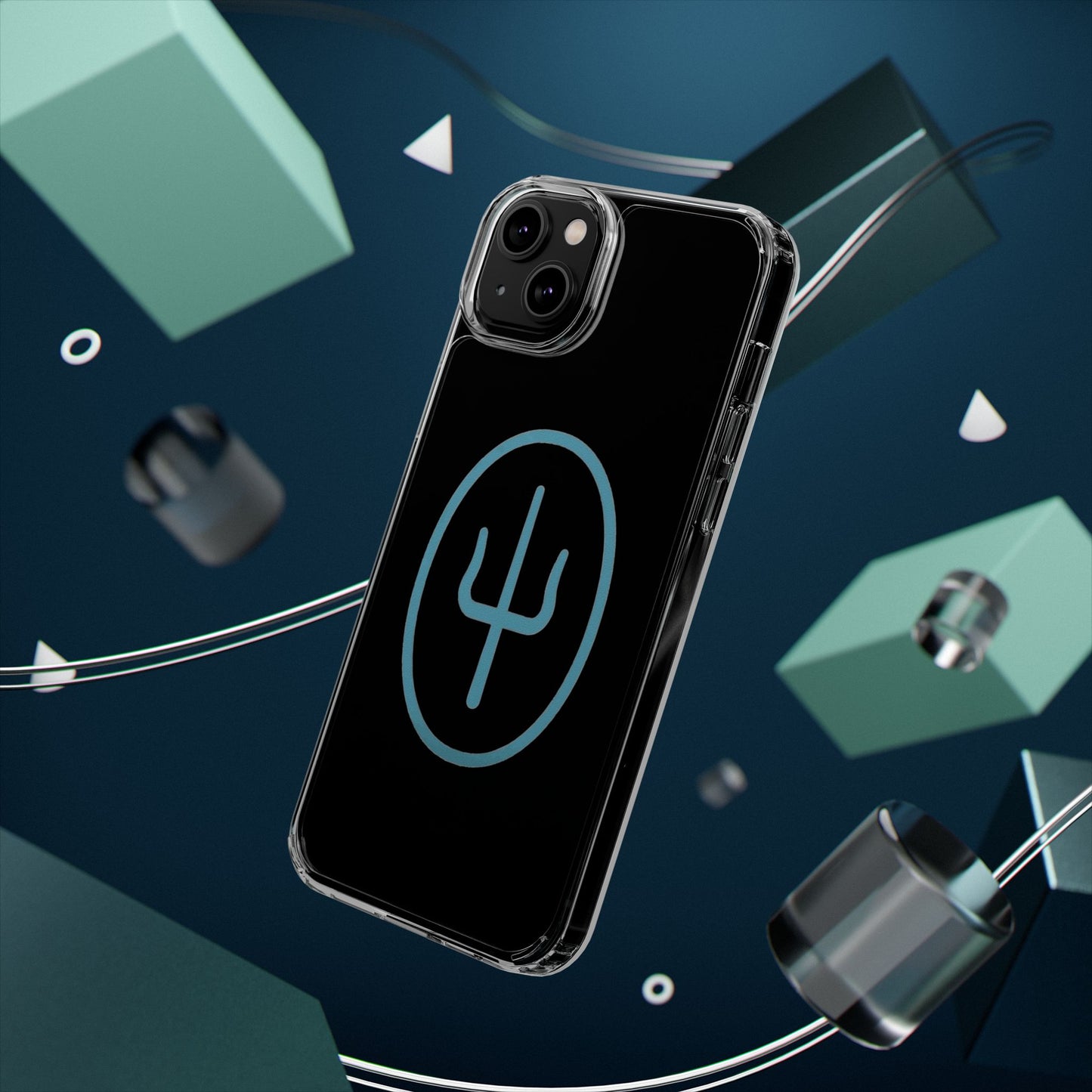 Split Mark Clear Case