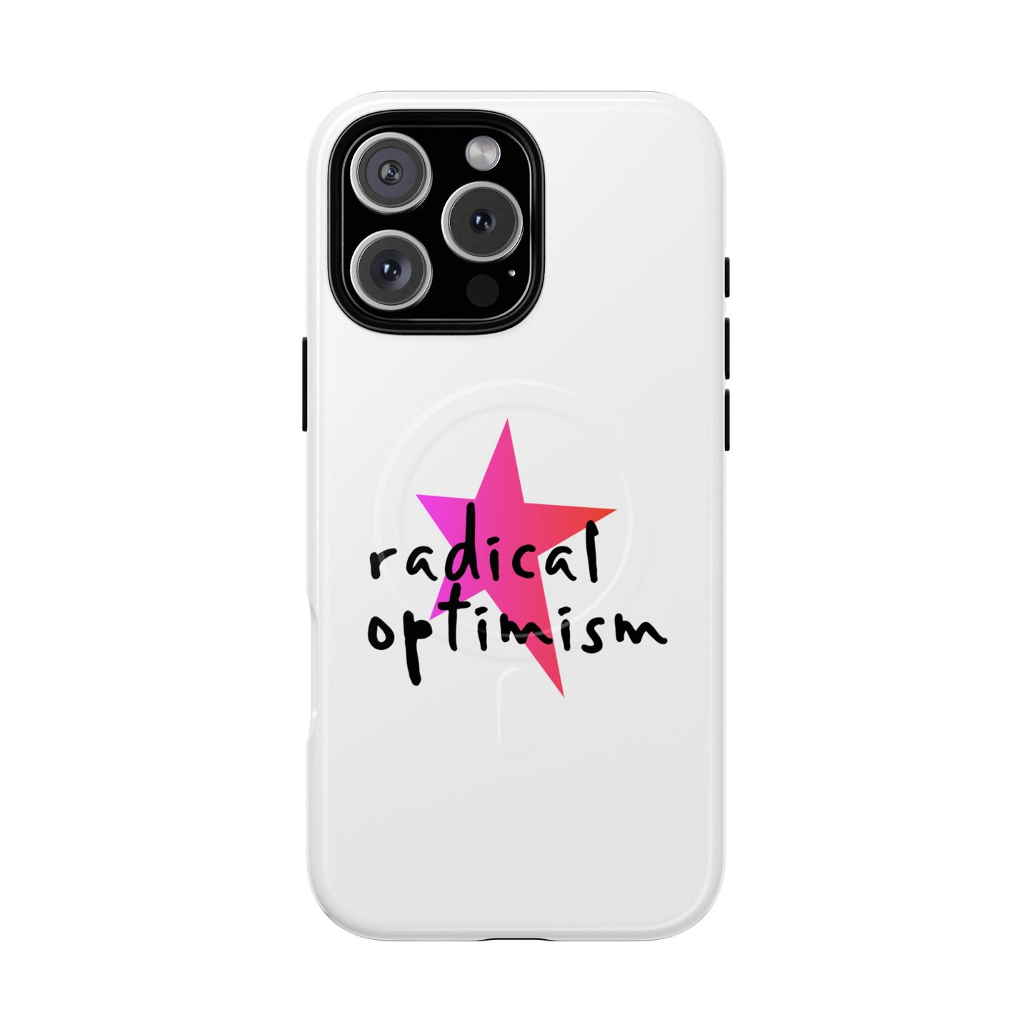 Flame Script Statement Tough Magnetic Case