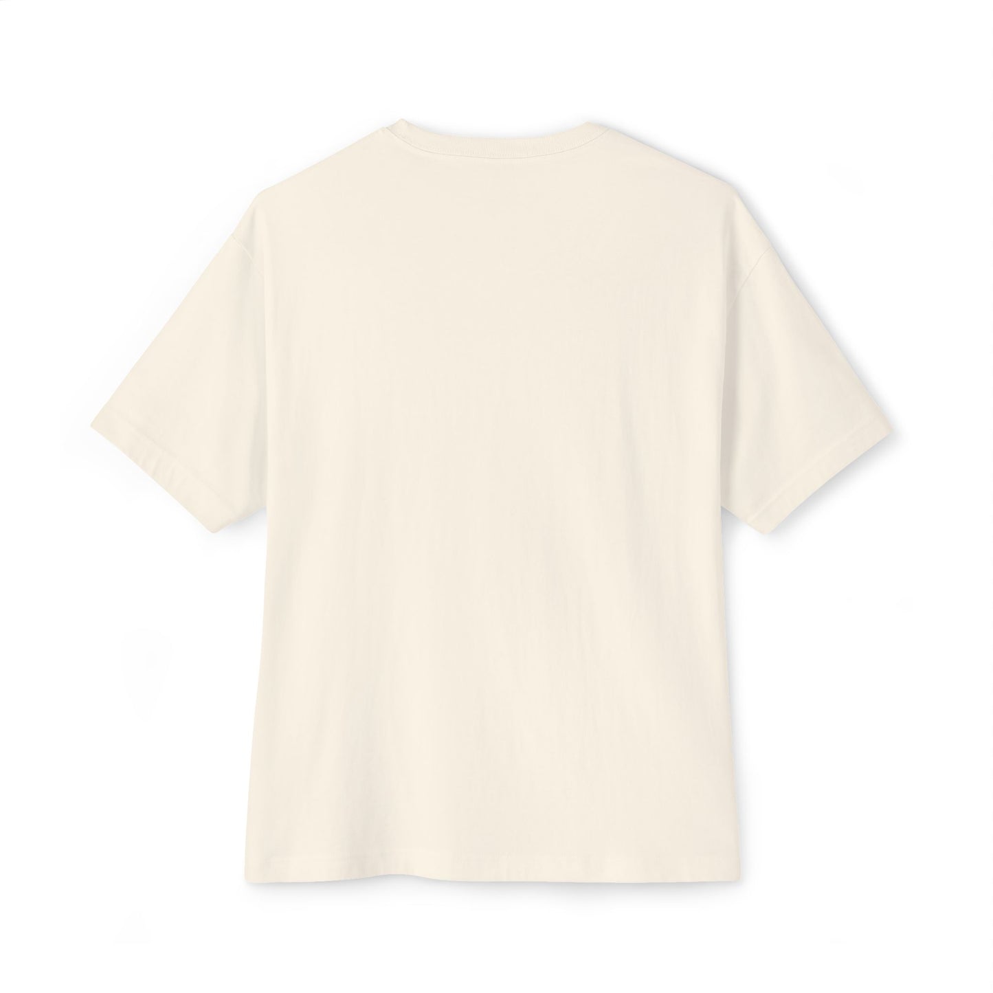 Abstract Guitar Sketch Oversized Boxy Tee