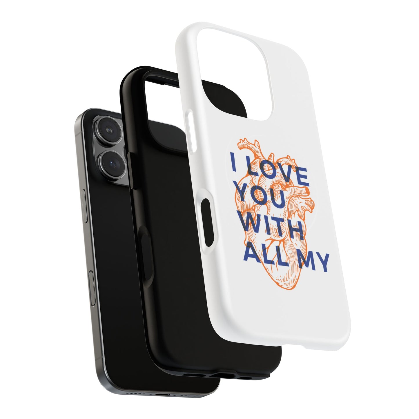 All My Heart Anatomical Art Tough Magnetic Case