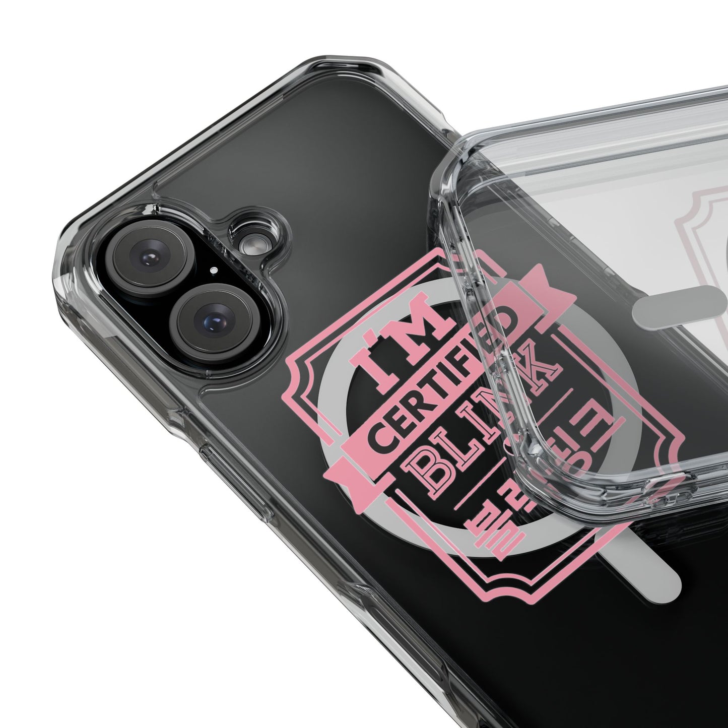 Certified BLINK Badge - Magnetic Clear Impact Case