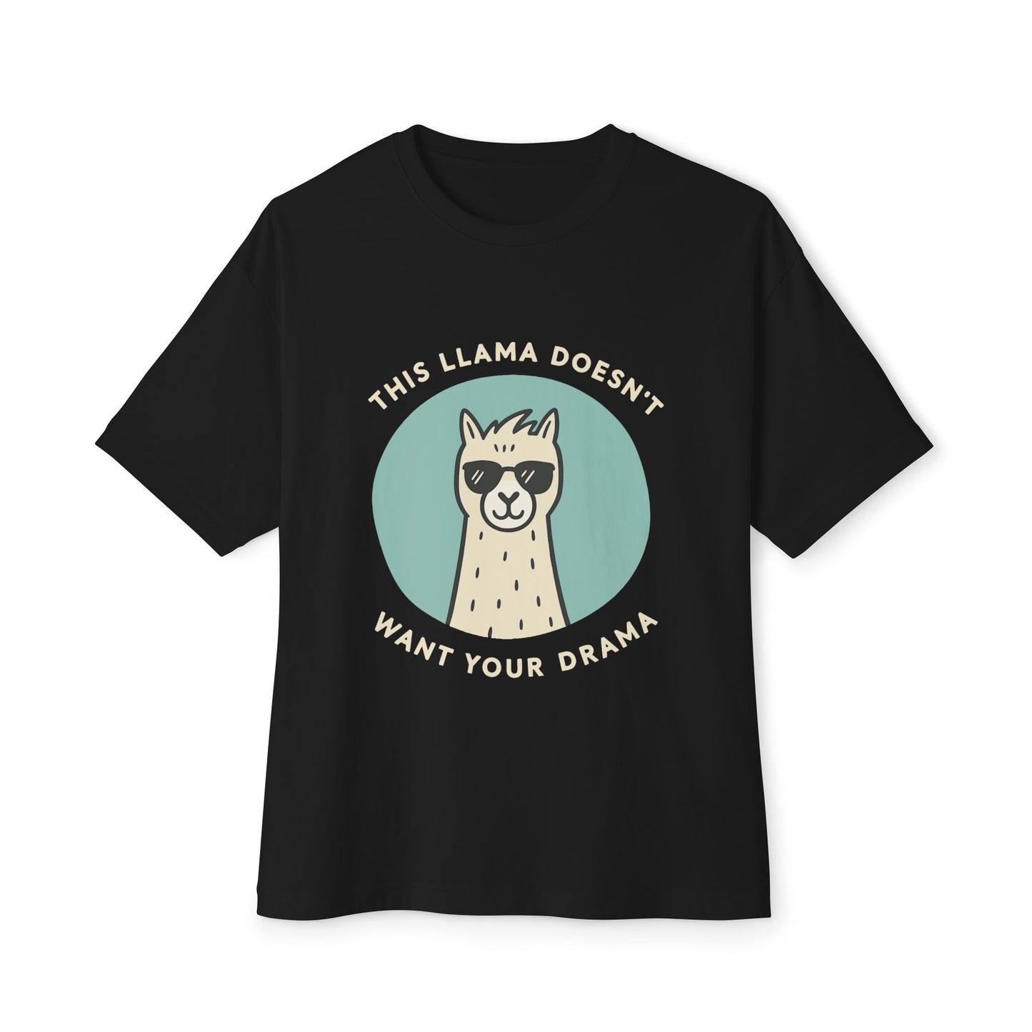 Oversized boxy Tee – Snazzy Drama Edition