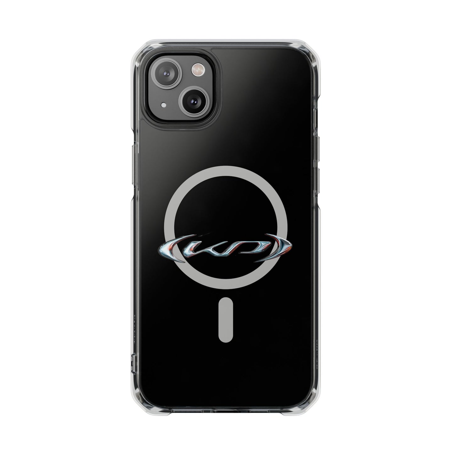 Neon‑Gradient Rua Magnetic Clear Impact cases